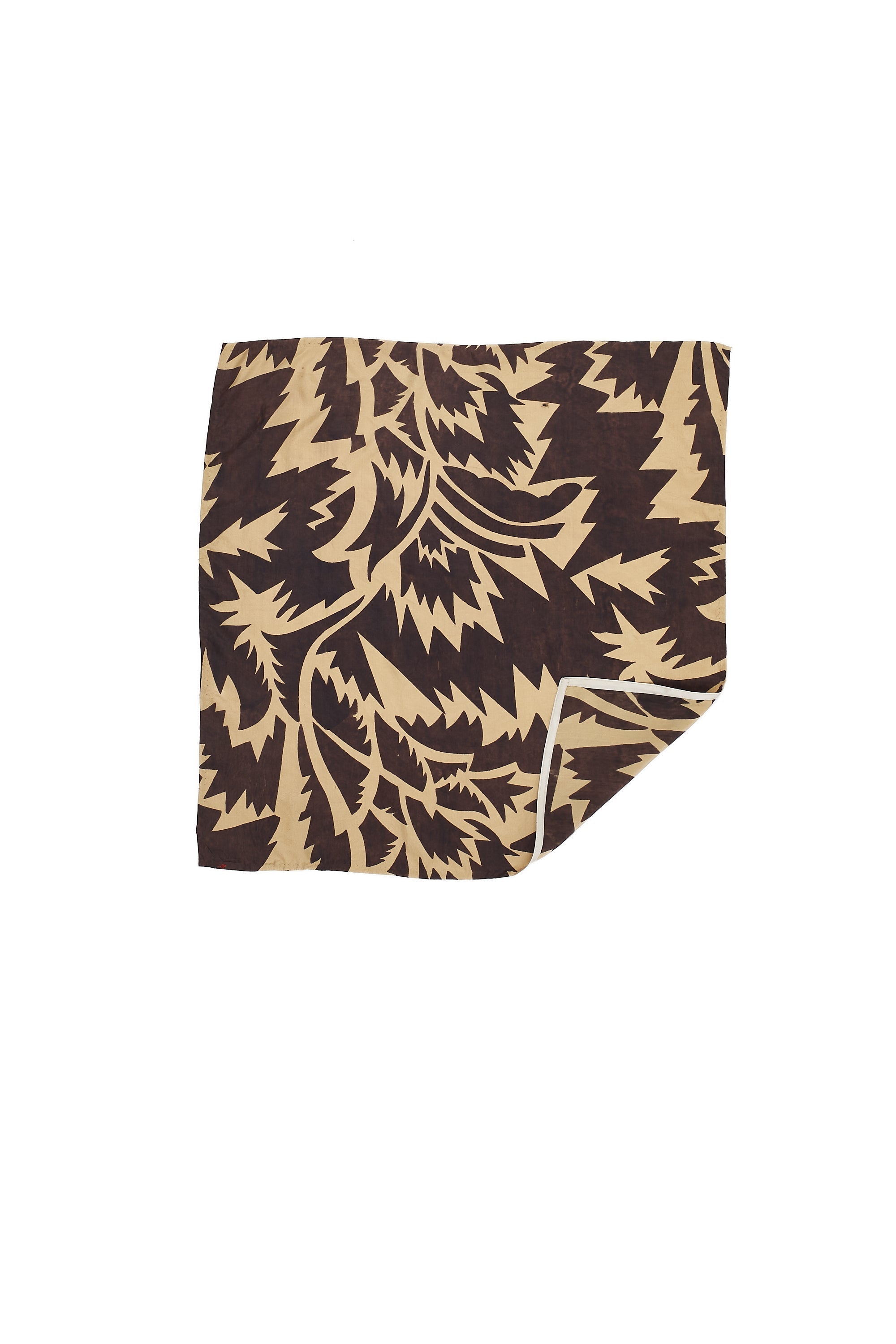 Small scarf with screen printed