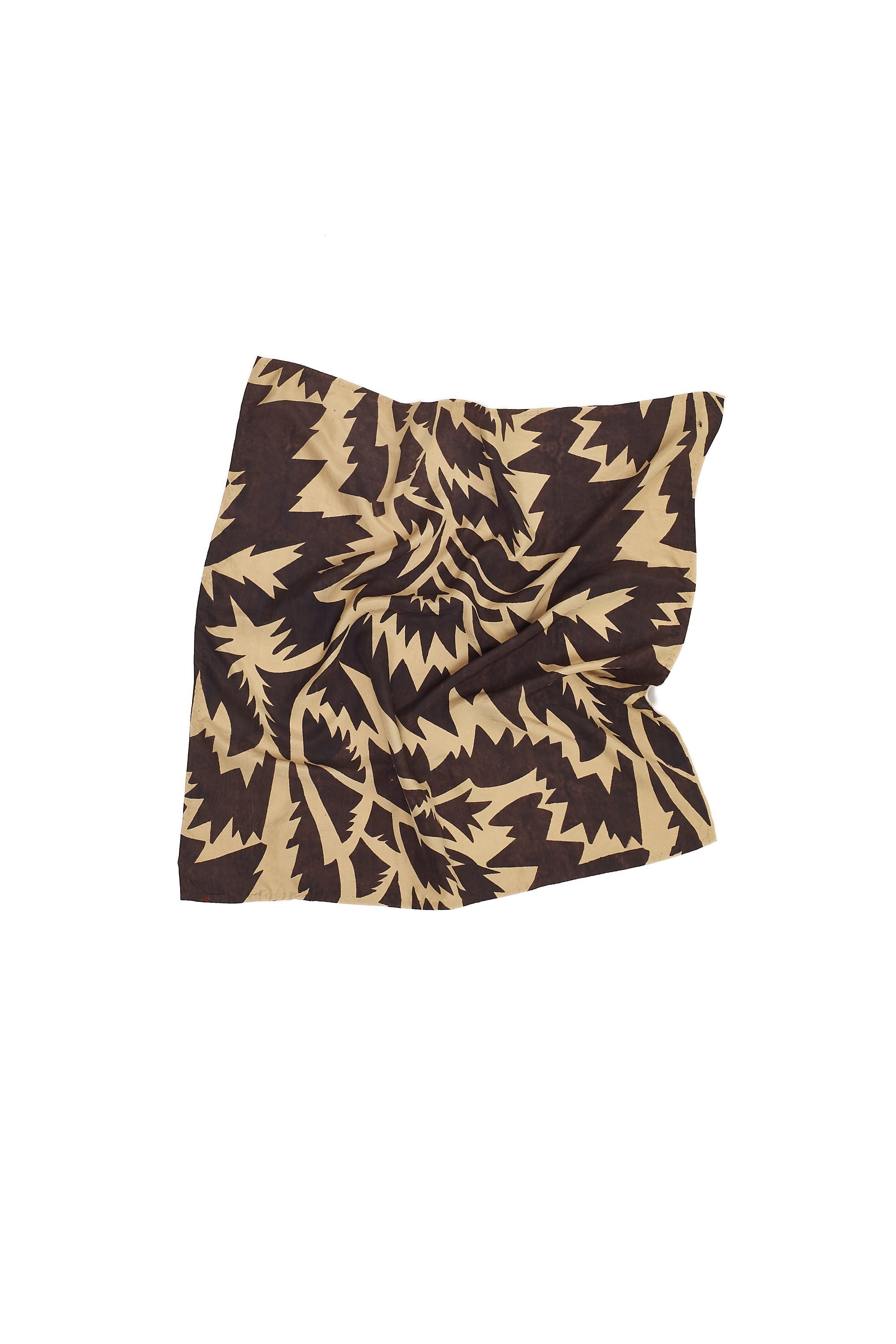 Black silk bandana