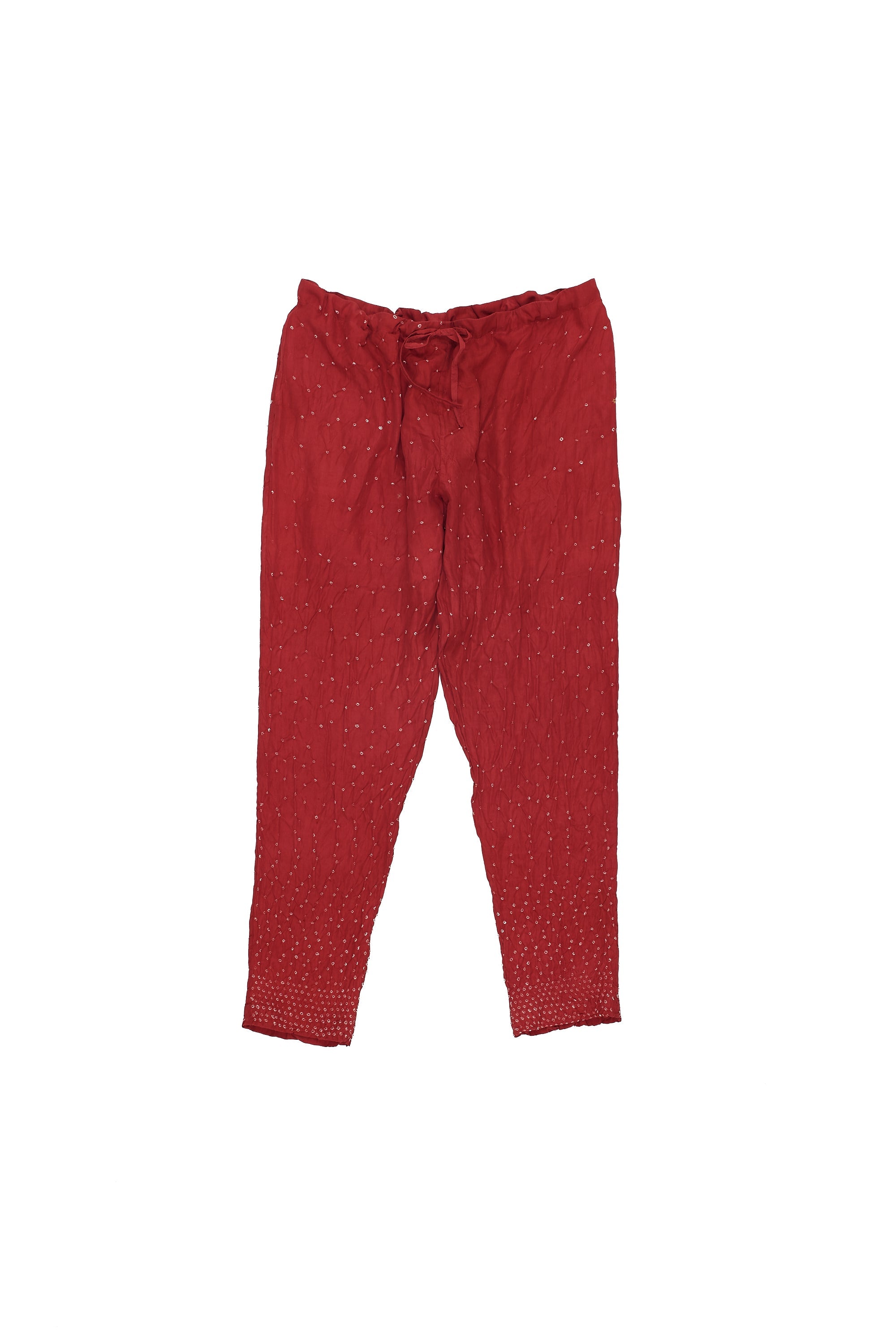 Silk Bandhani Pant