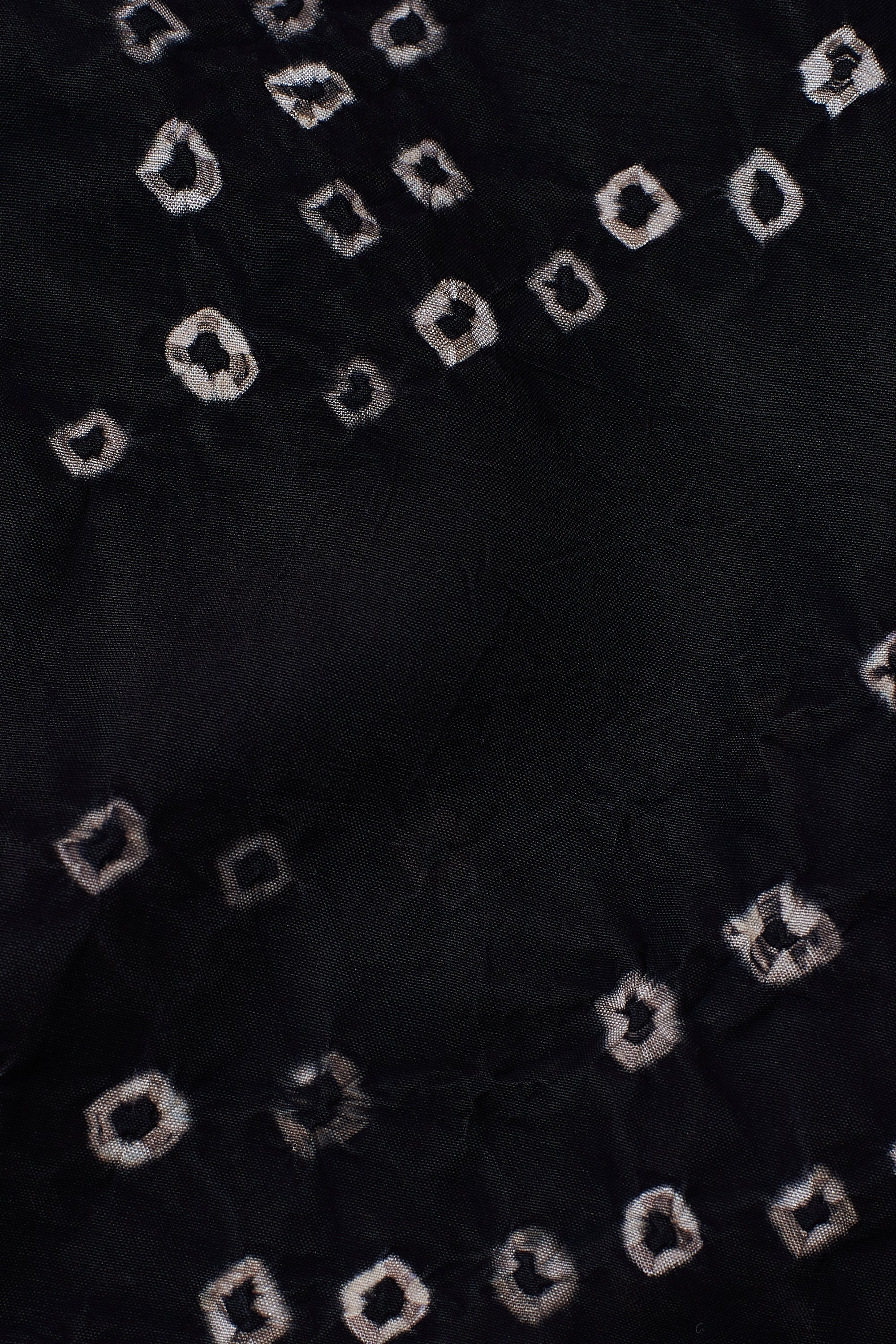 Fabric close-up with bandhani