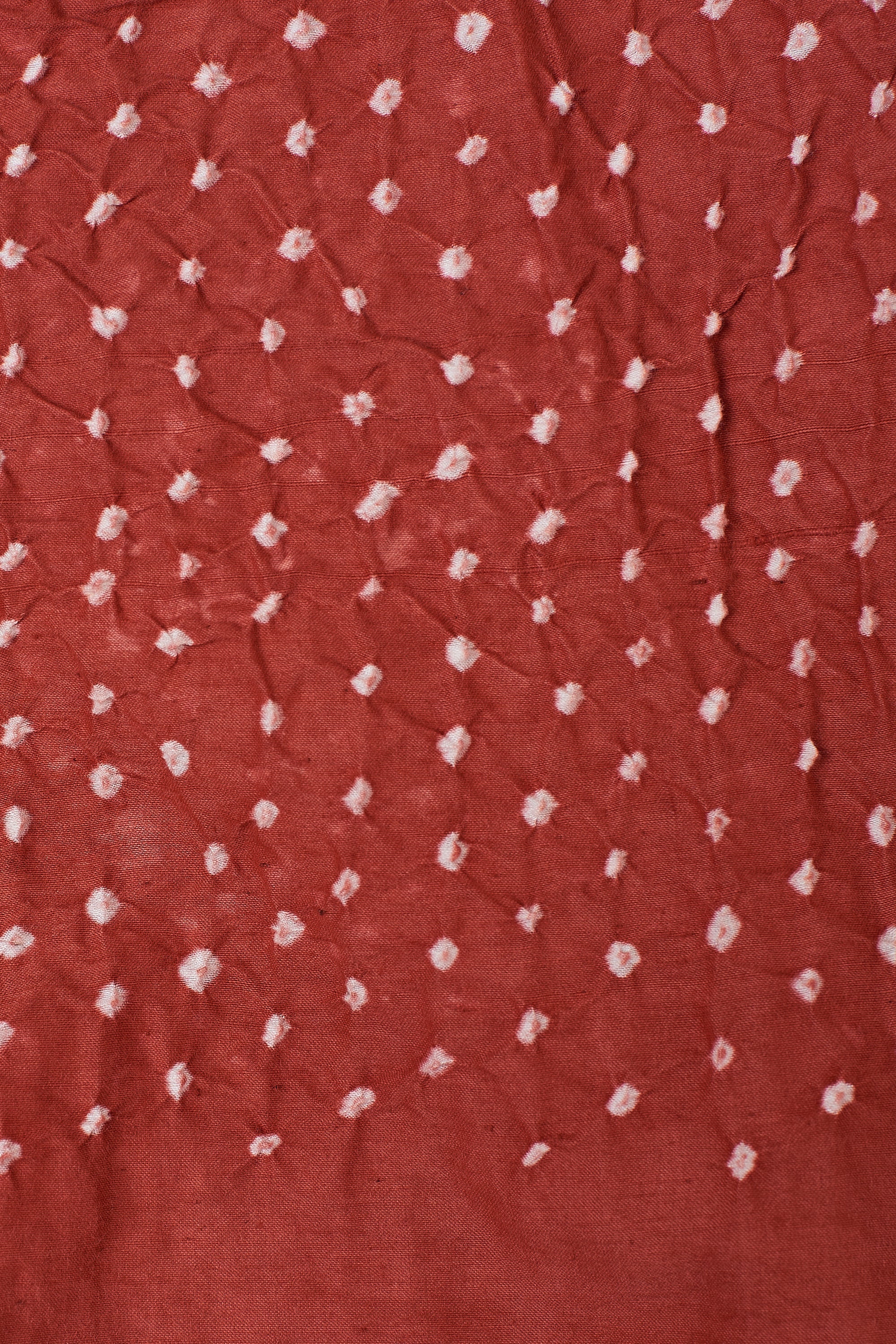 GATHERED RED DRESS WITH BALLOON SLEEVES