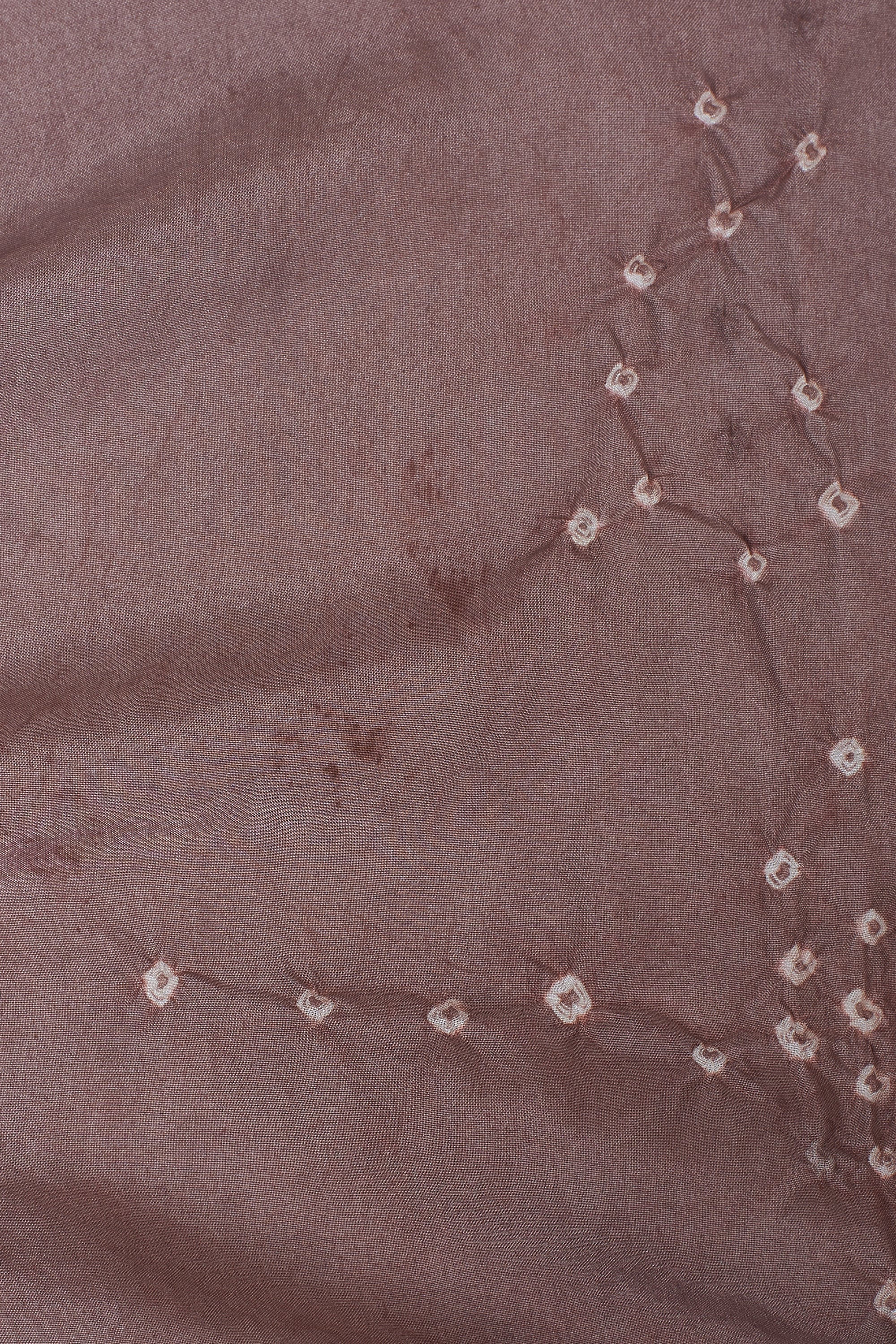 VINTAGE PINK SILK SCARF WITH BANDHANI