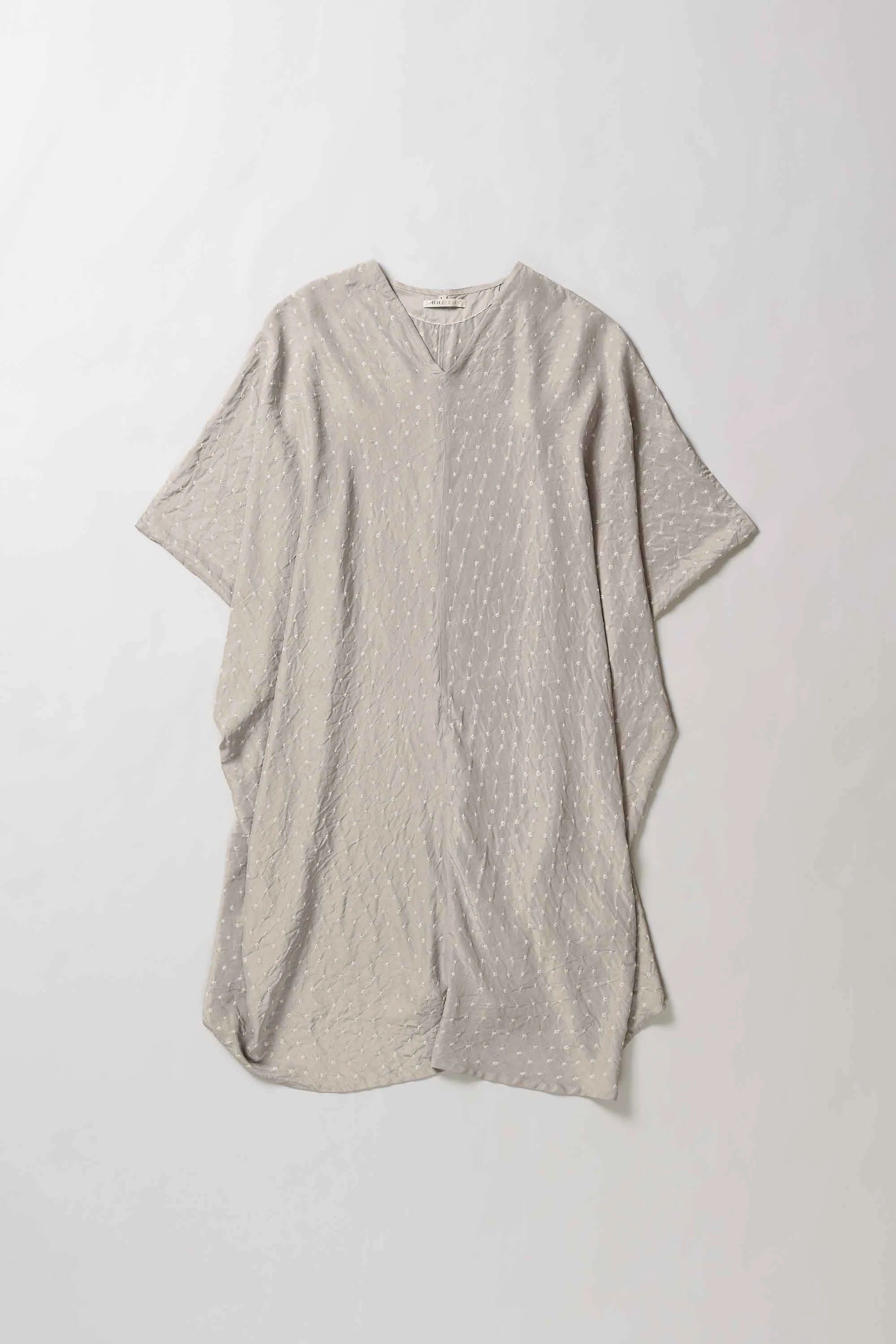 Smoke Silk Bandhani Women Dress