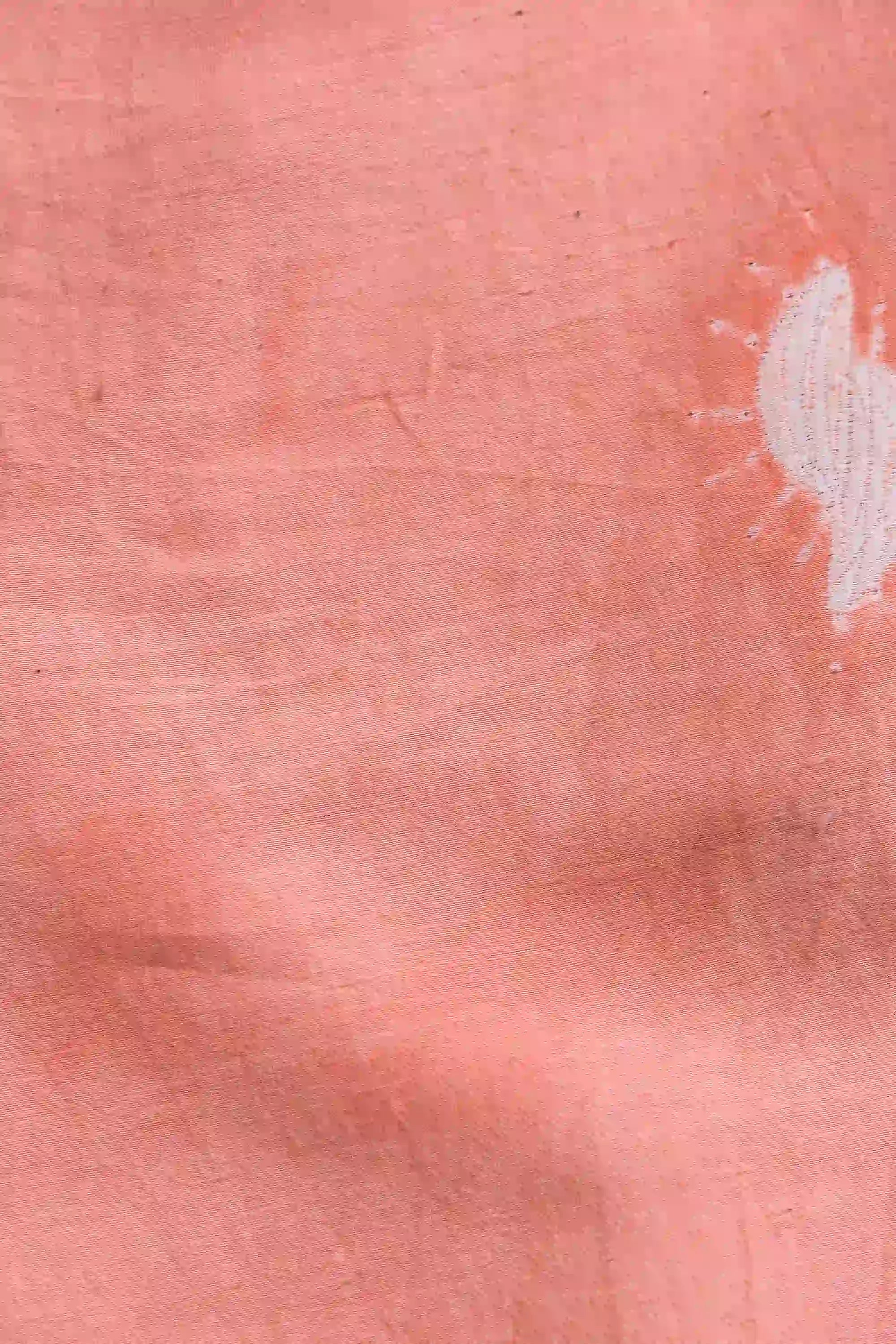 Chalk Pink Silk Cotton Blend Shibori Pant