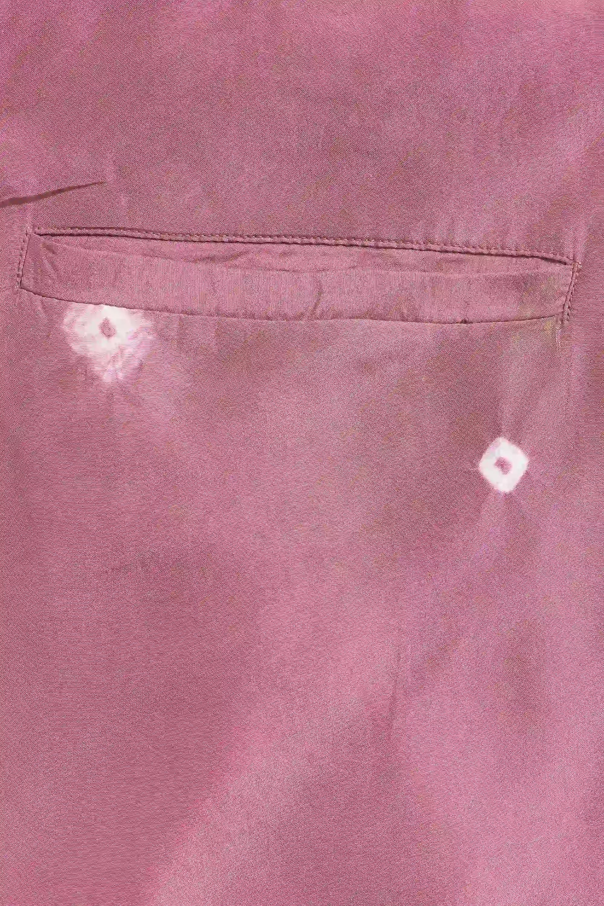 Fuschia Pink Silk Bandhani Pants