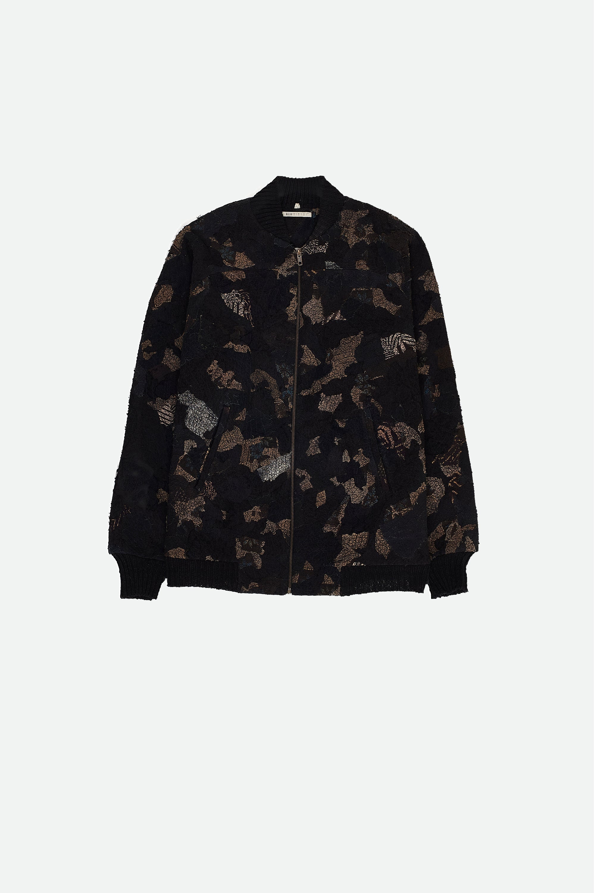 Charcoal patchwork jacket