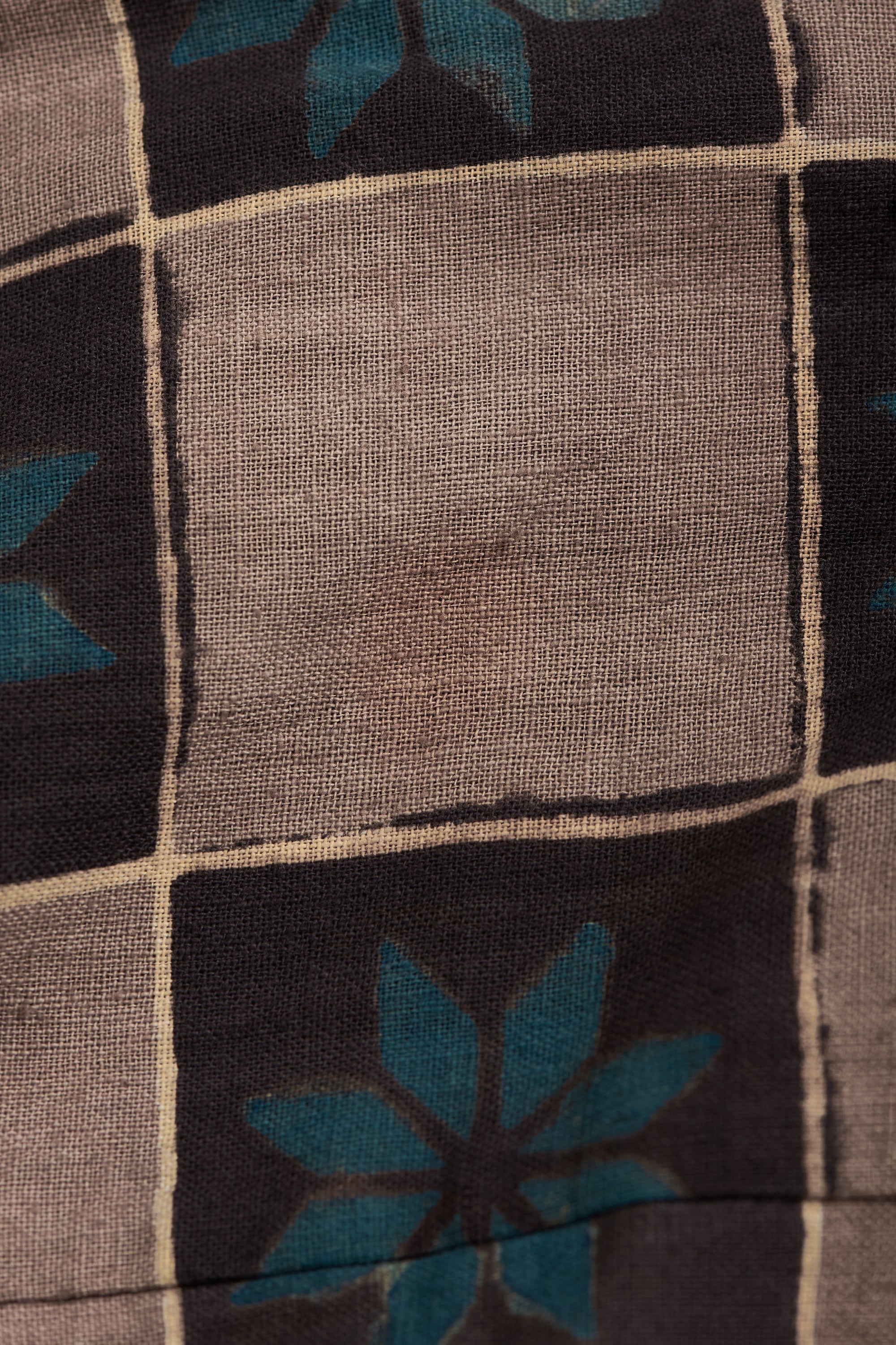 ATTHANGUDI TILE INSPIRED BLOCK PRINT DRESS