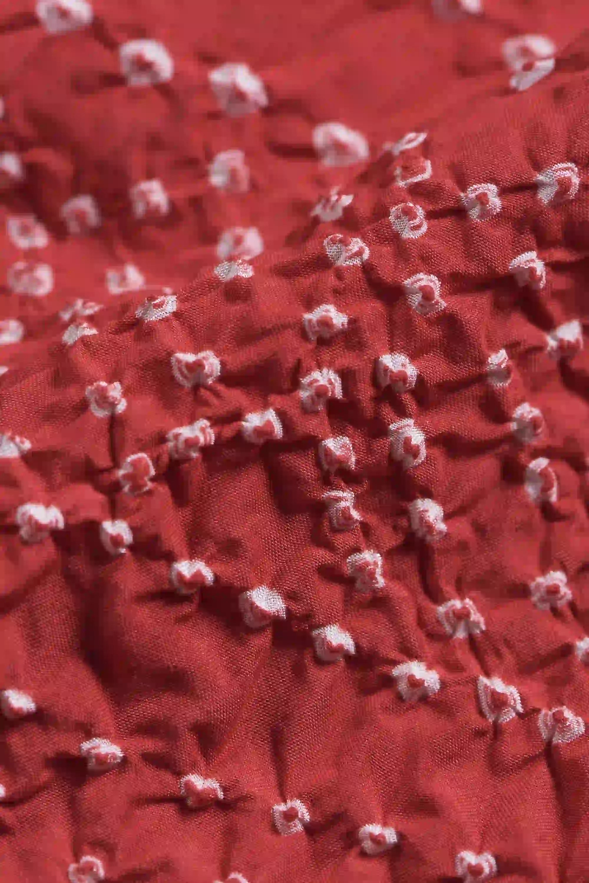 Red Silk Scarf