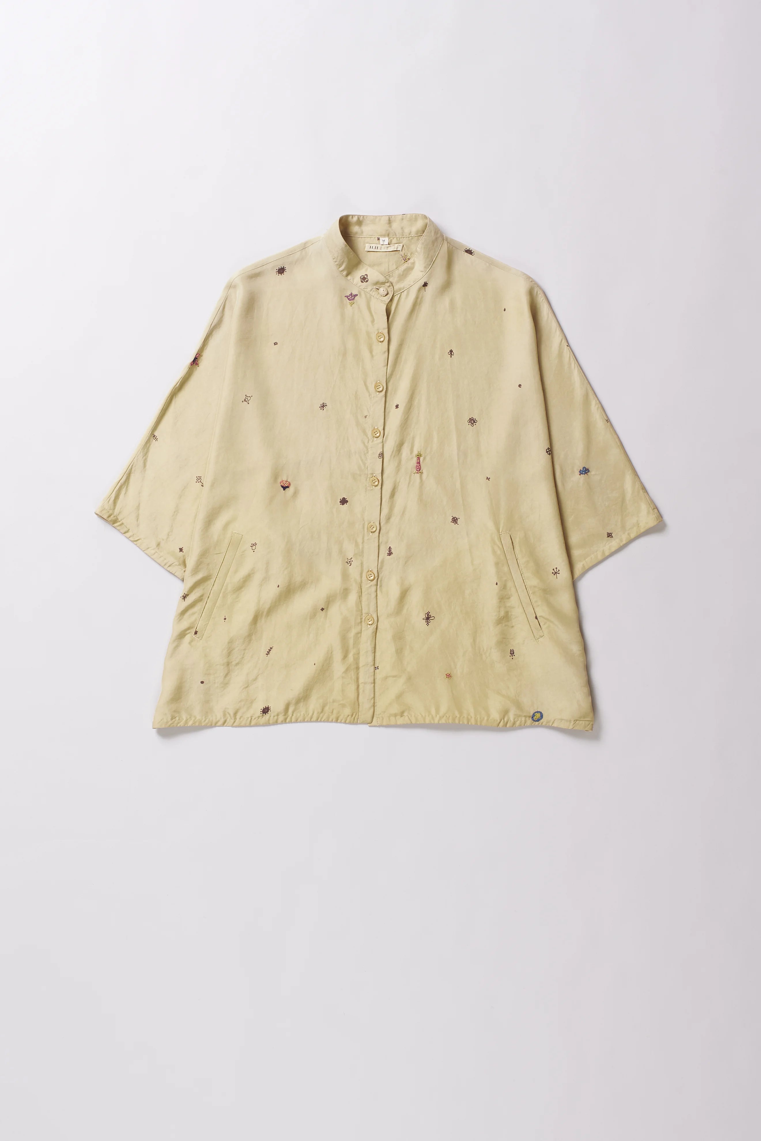 Whiskey Gold Silk Shirt