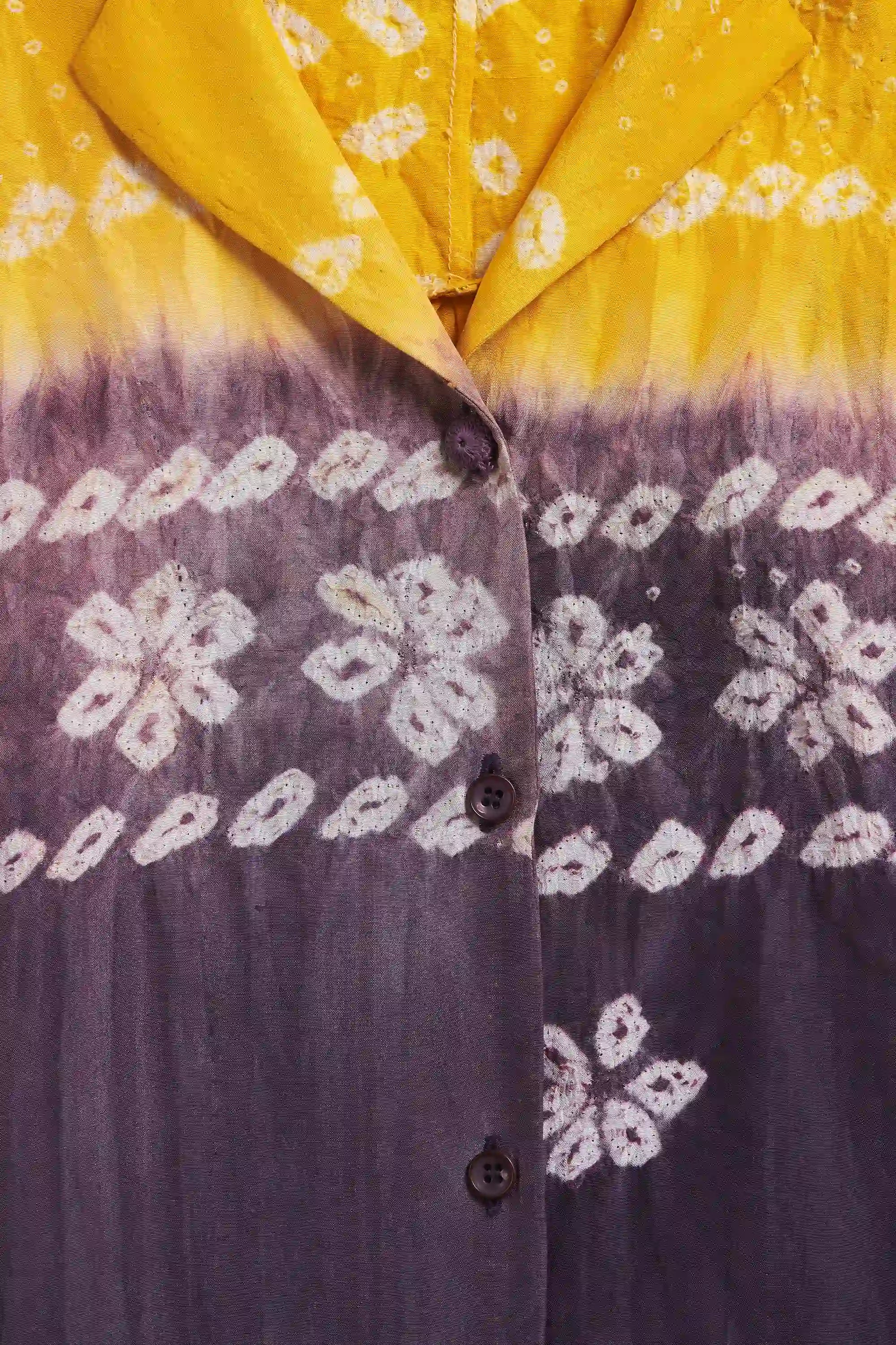 Multi Colour Silk Shirt