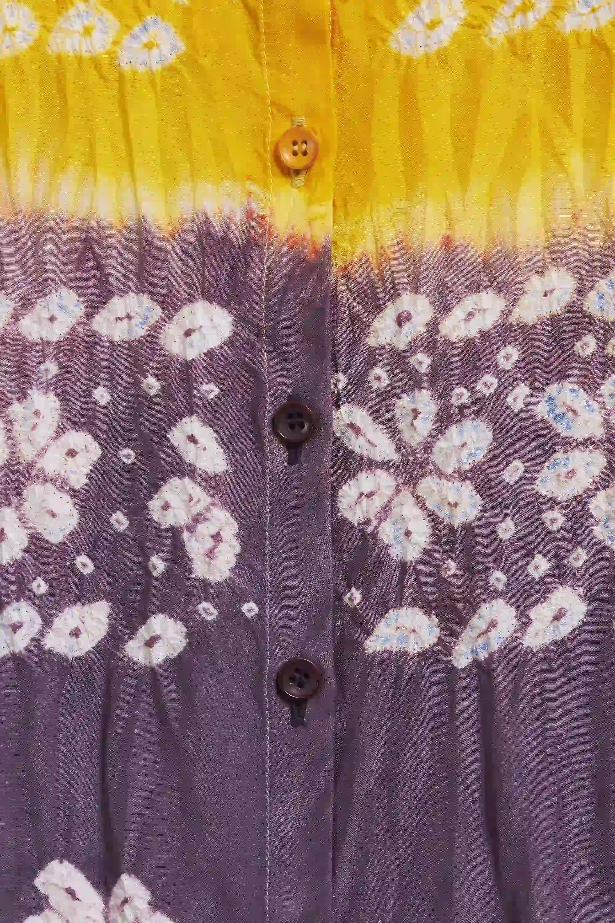 Multi Colour Shibori Dress
