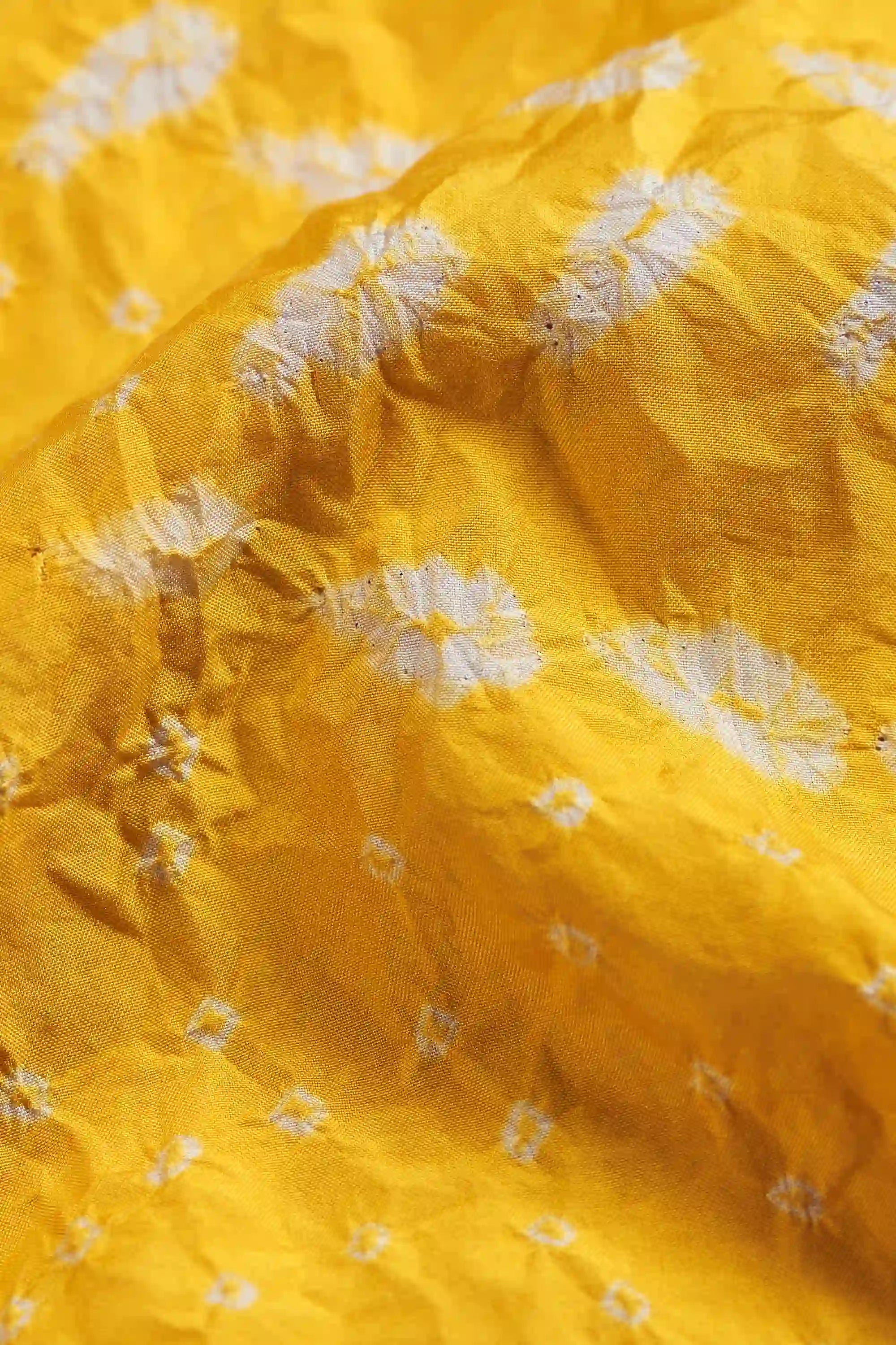 Silk Blend Multi Colour Shibori Dress