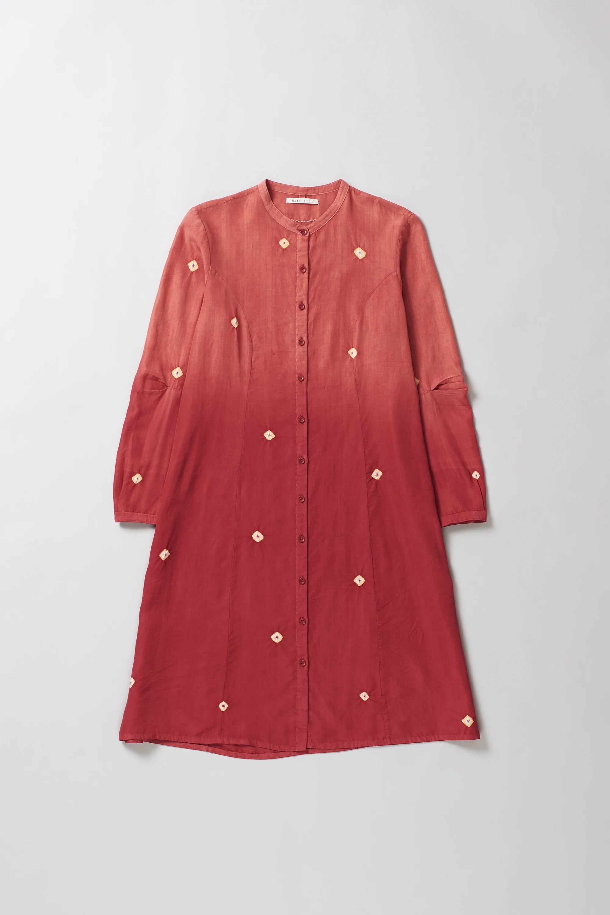 Hibiscus Multicolor Silk Dress
