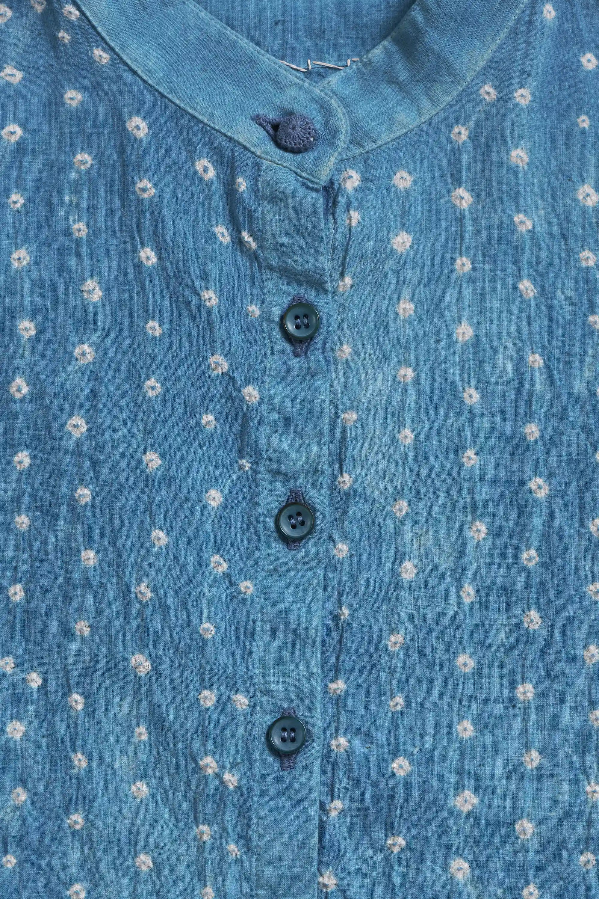 Indigo Bandhani Women's Shirt