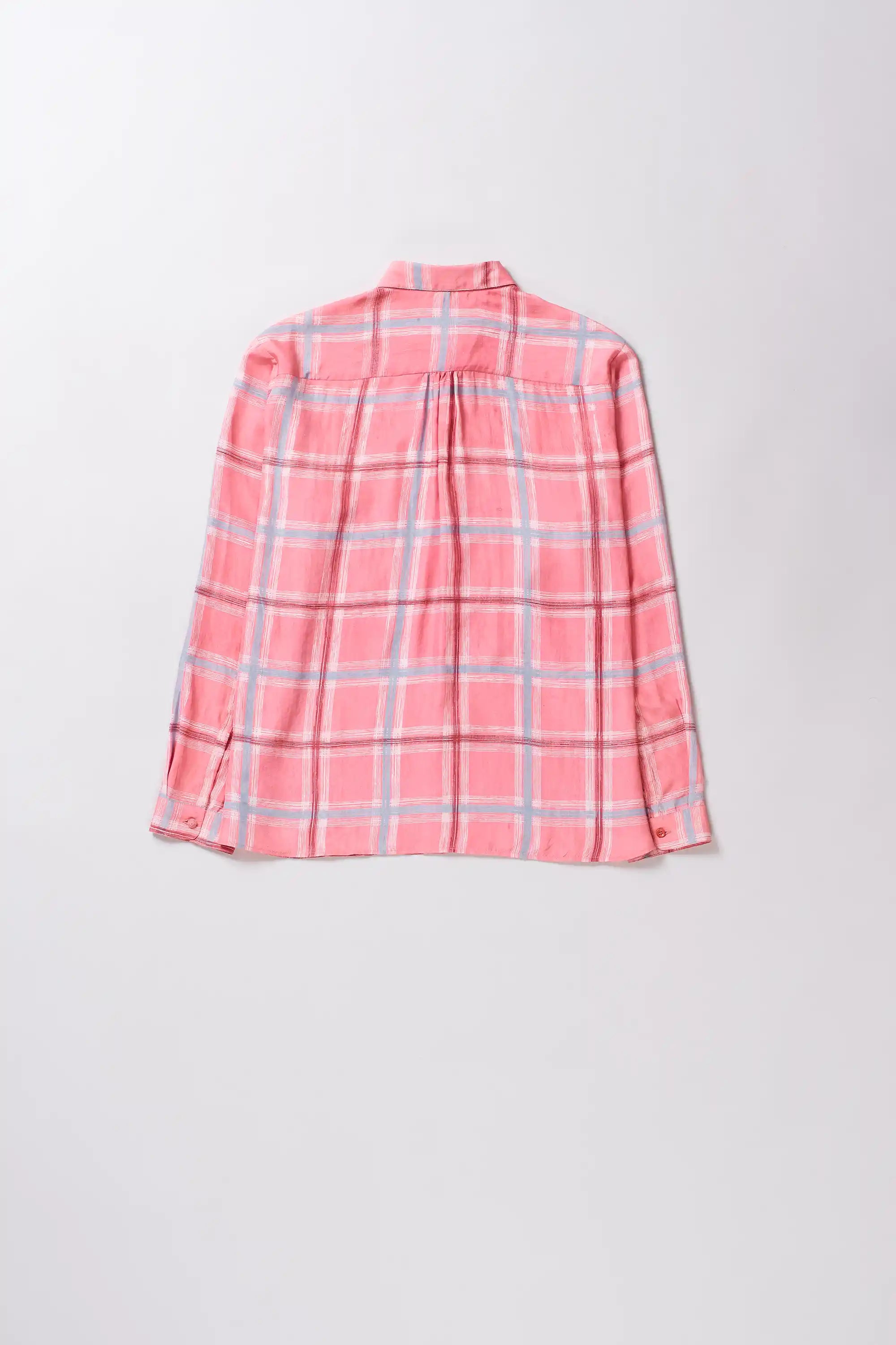 Chalk Pink Checked Shirt