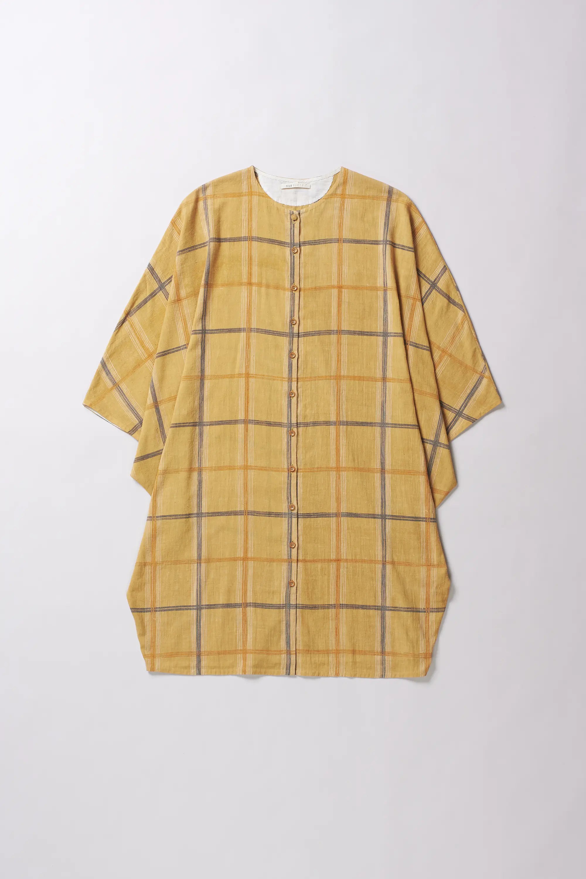 Mustard Yellow Cotton Women Dress