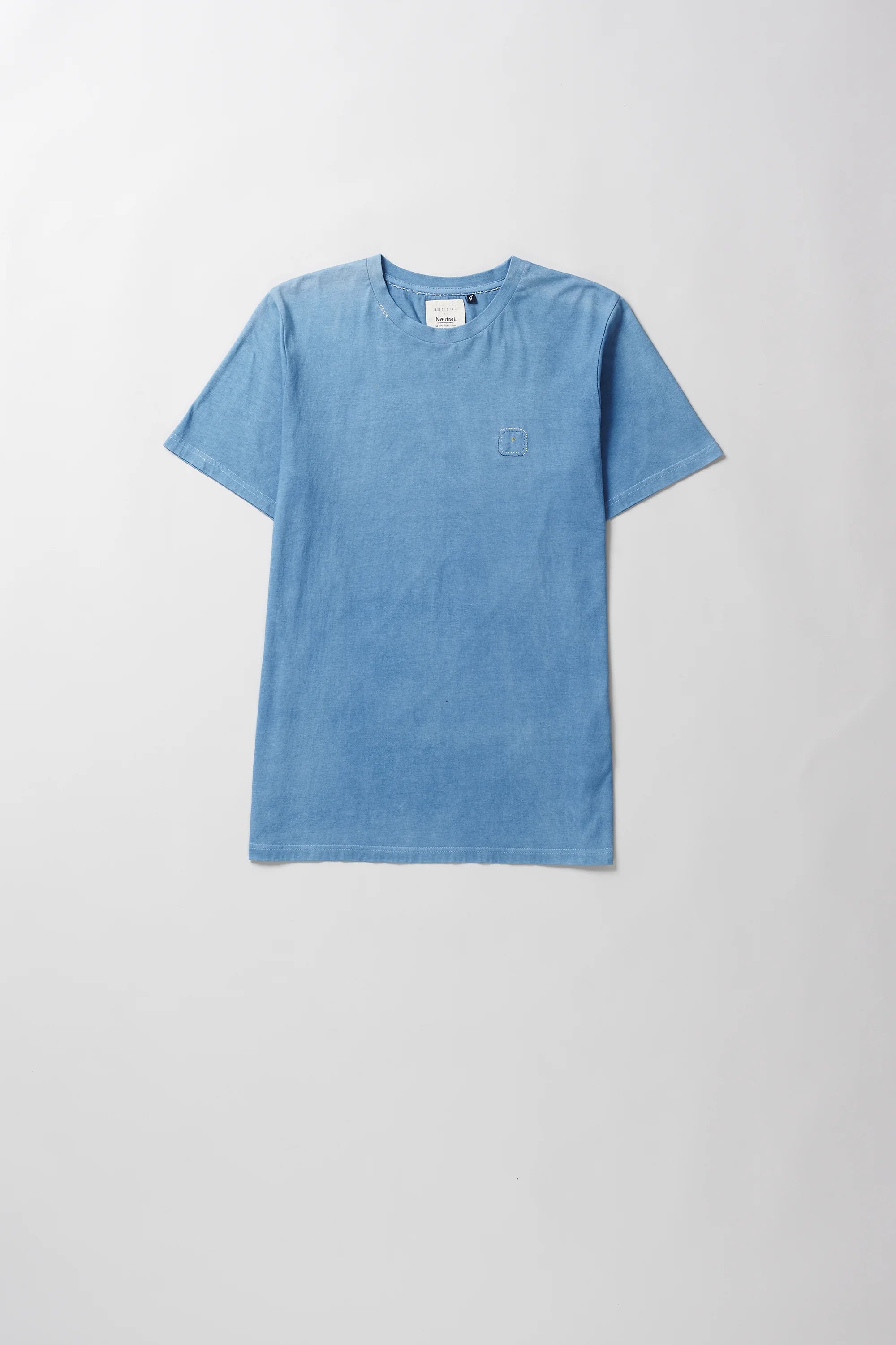 Light Indigo Cotton T-Shirt