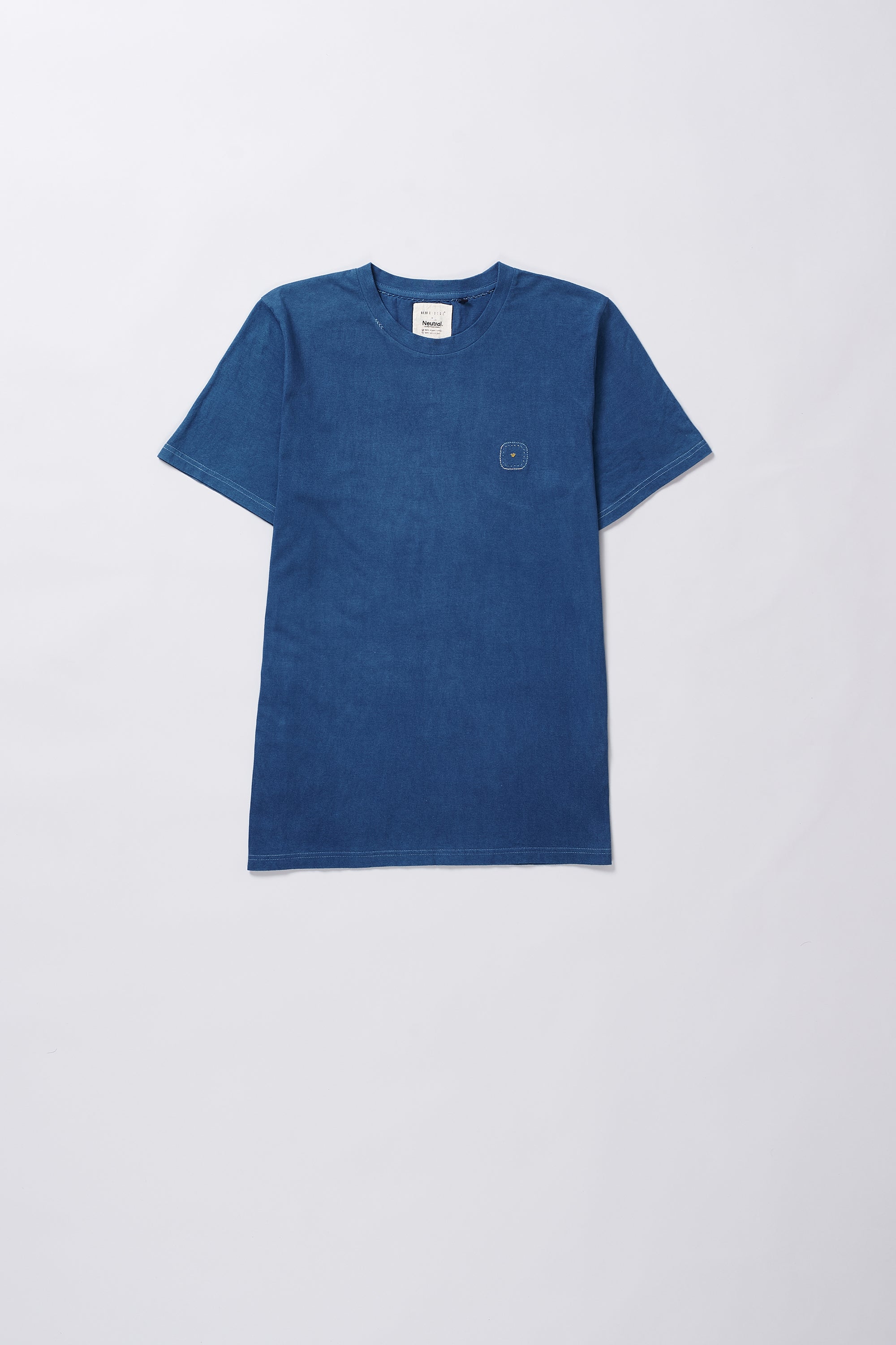 Indigo cotton t-shirt