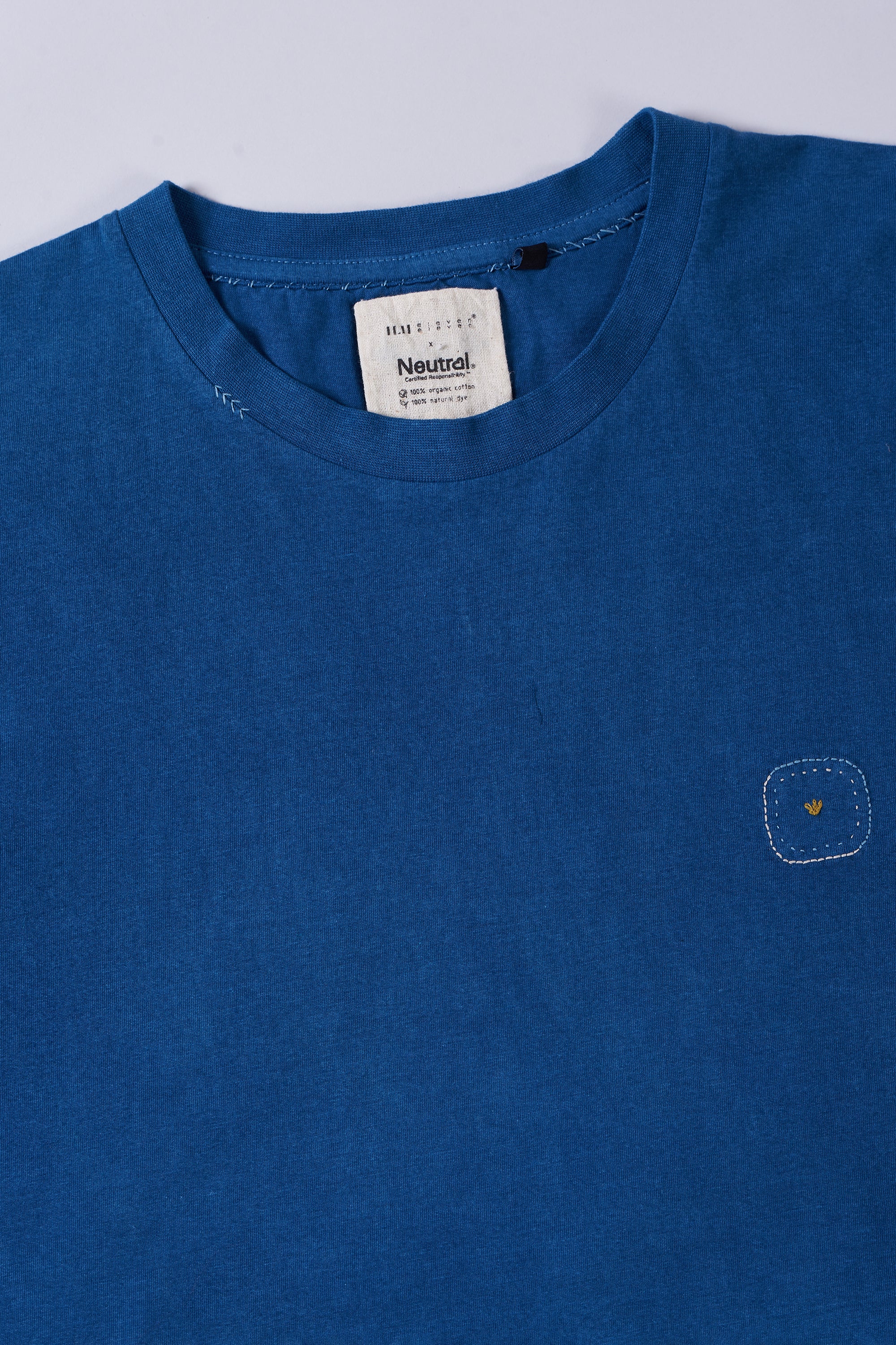 Fabric close-up with hand detailing