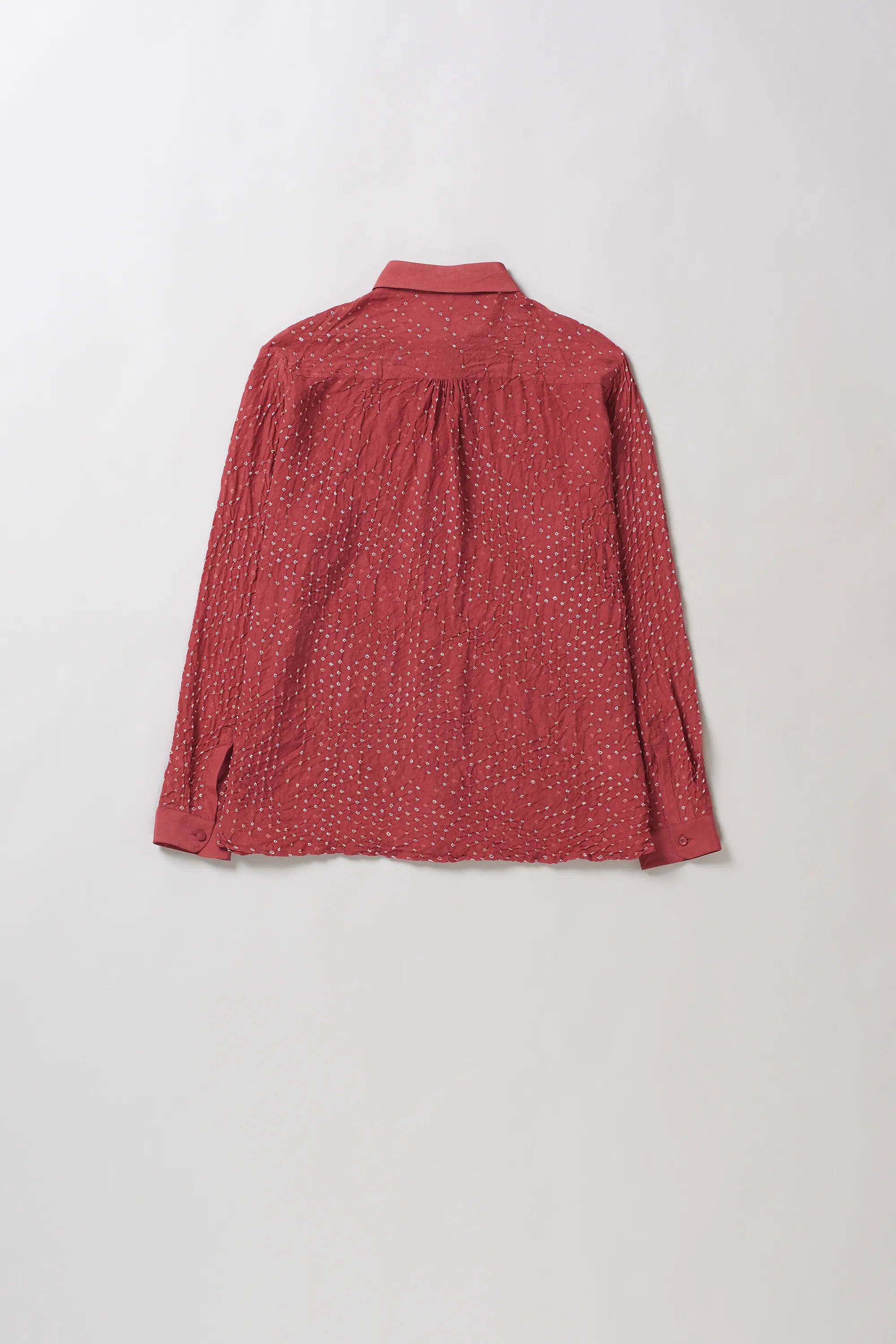 Red Bandhani Unisex Shirt