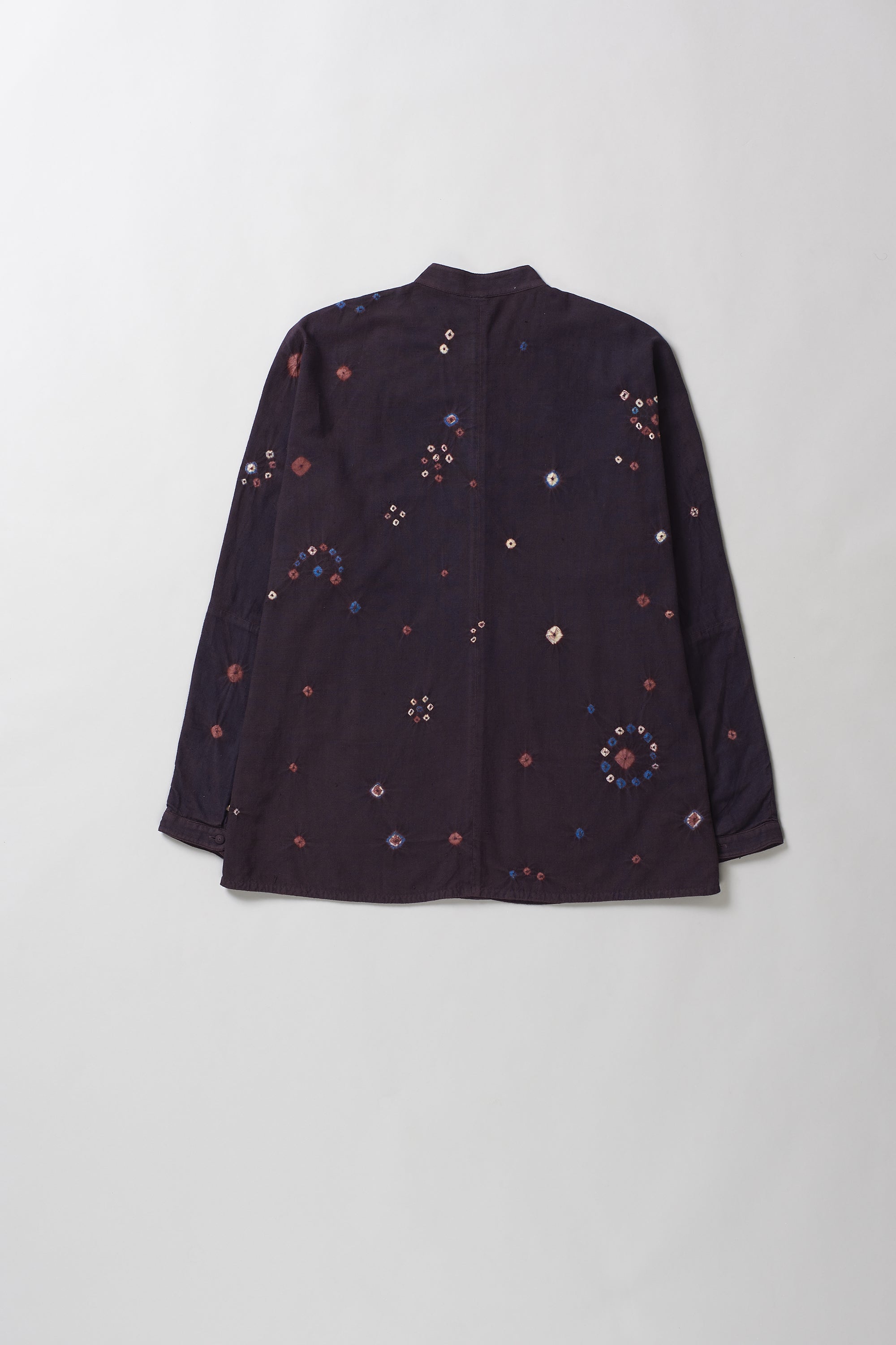 Purple-Red Bandhani Shirt