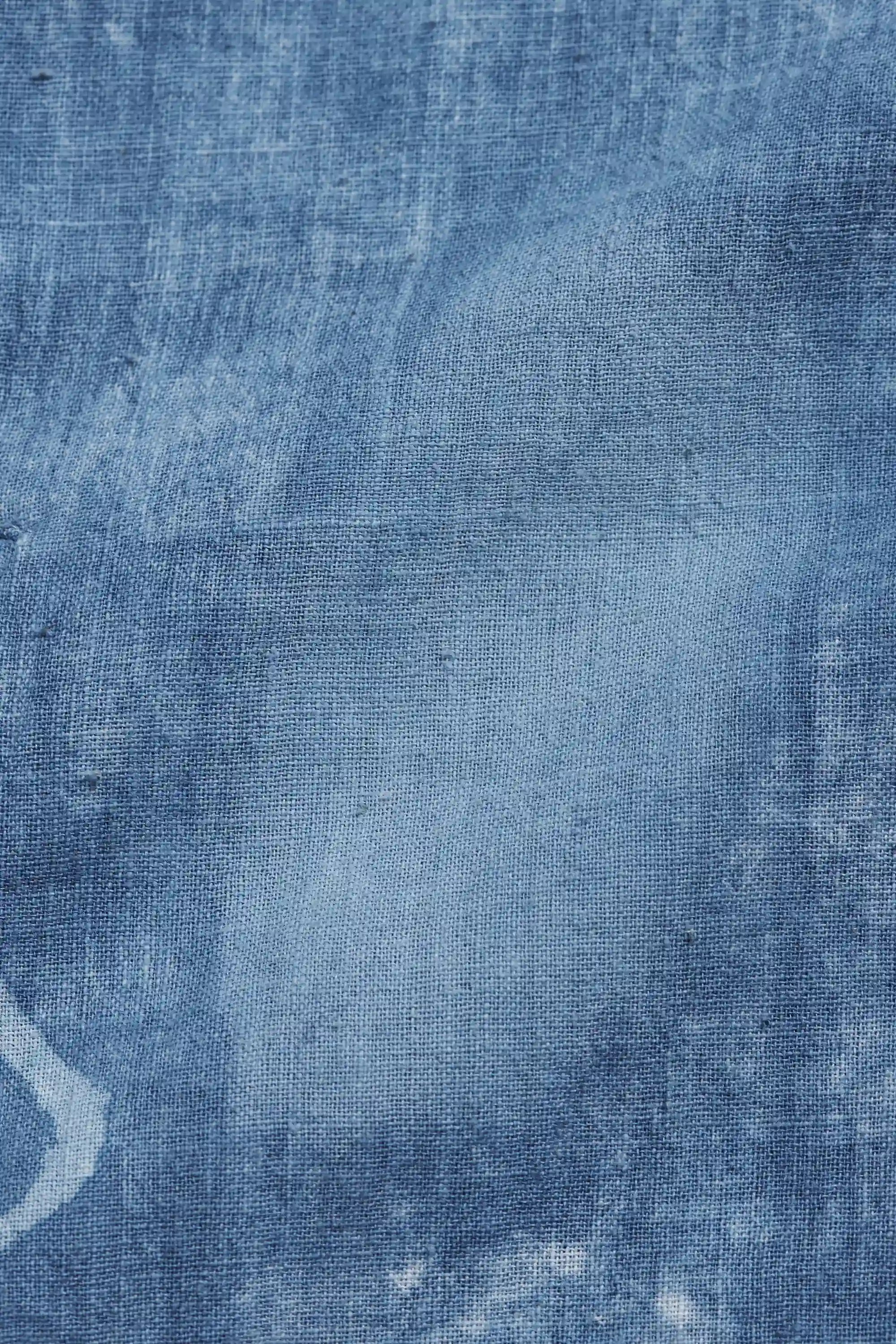 Kimono Sleeve Shirt in Light indigo