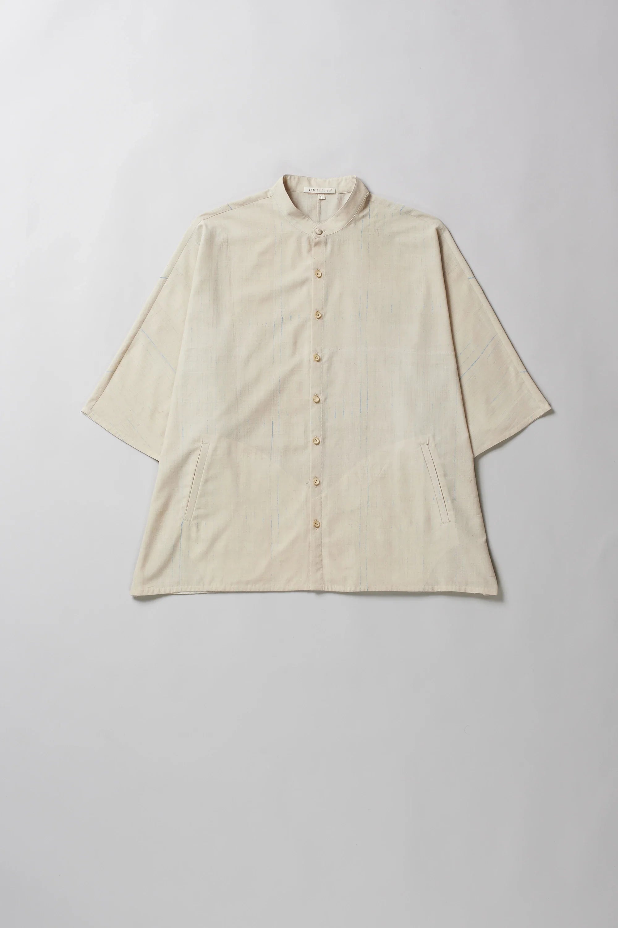 Cotton Shirt in Ecru