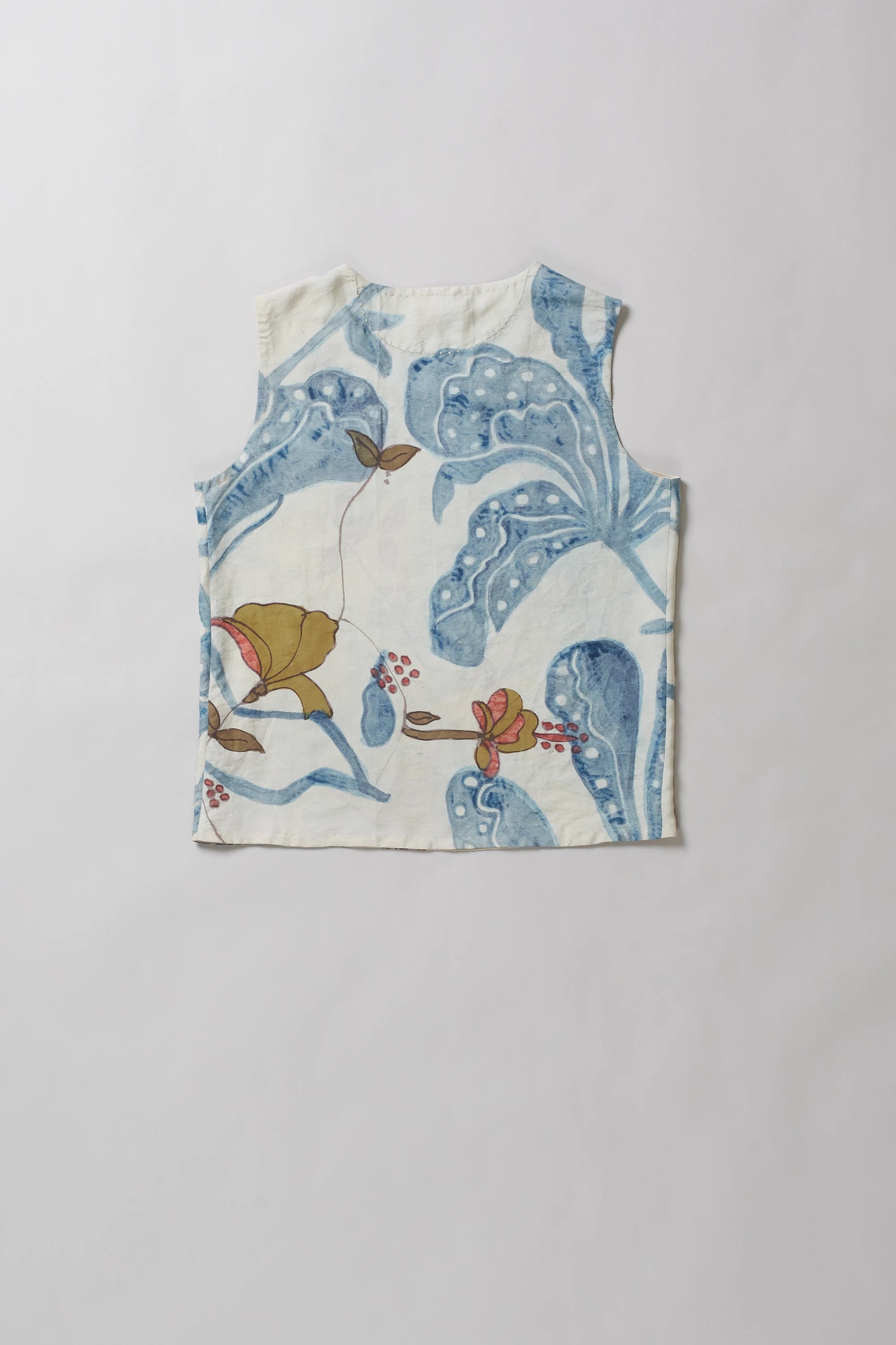Ecru Mulberry Silk Essential Top