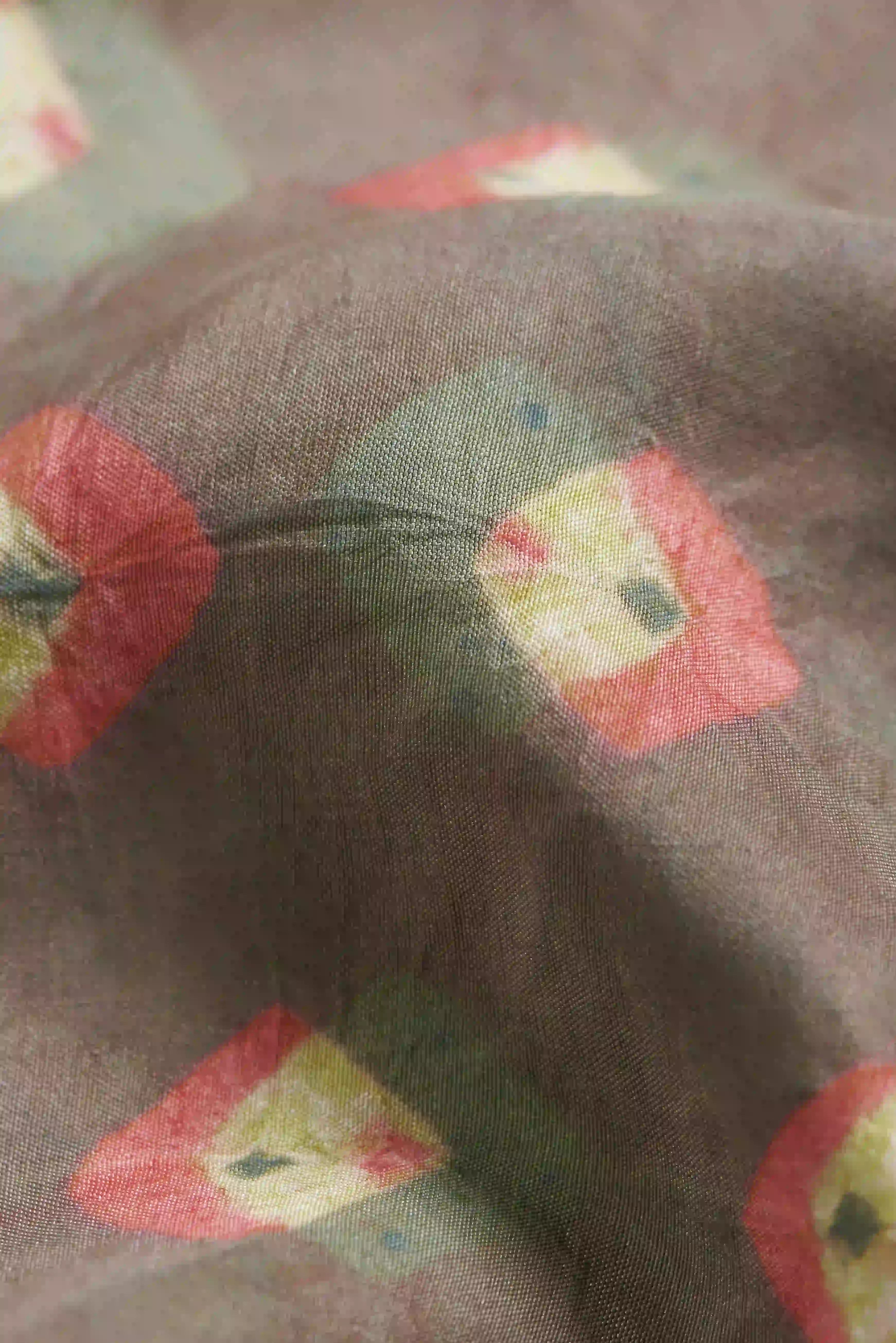 Fabric close-up with shibori
