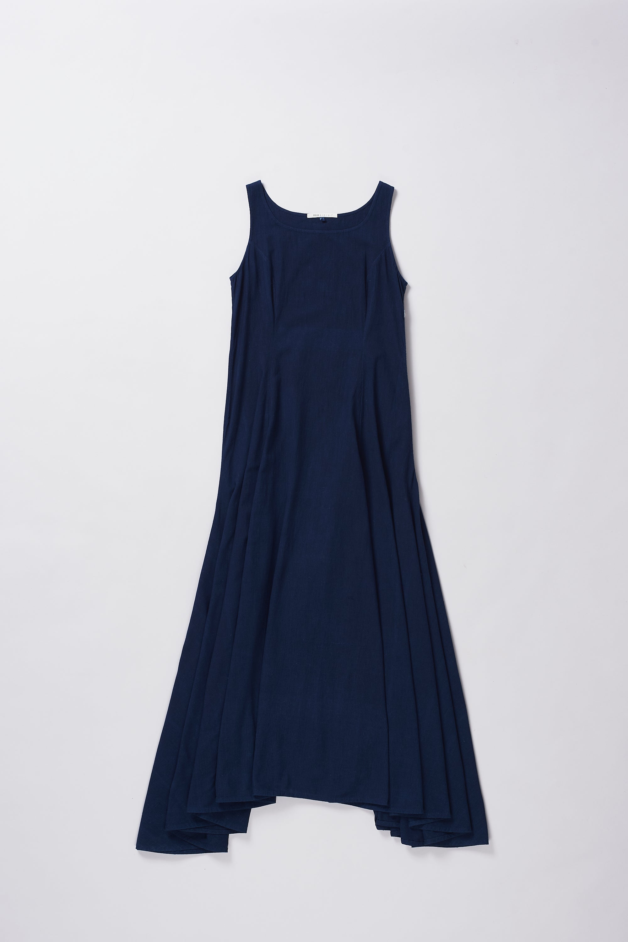 Front image of a indigo dress