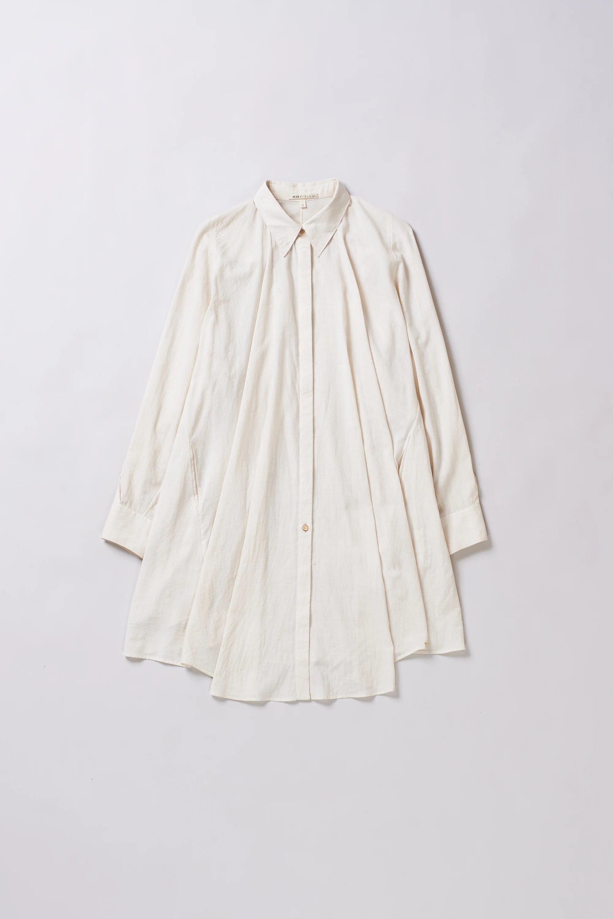 Ecru cotton dress
