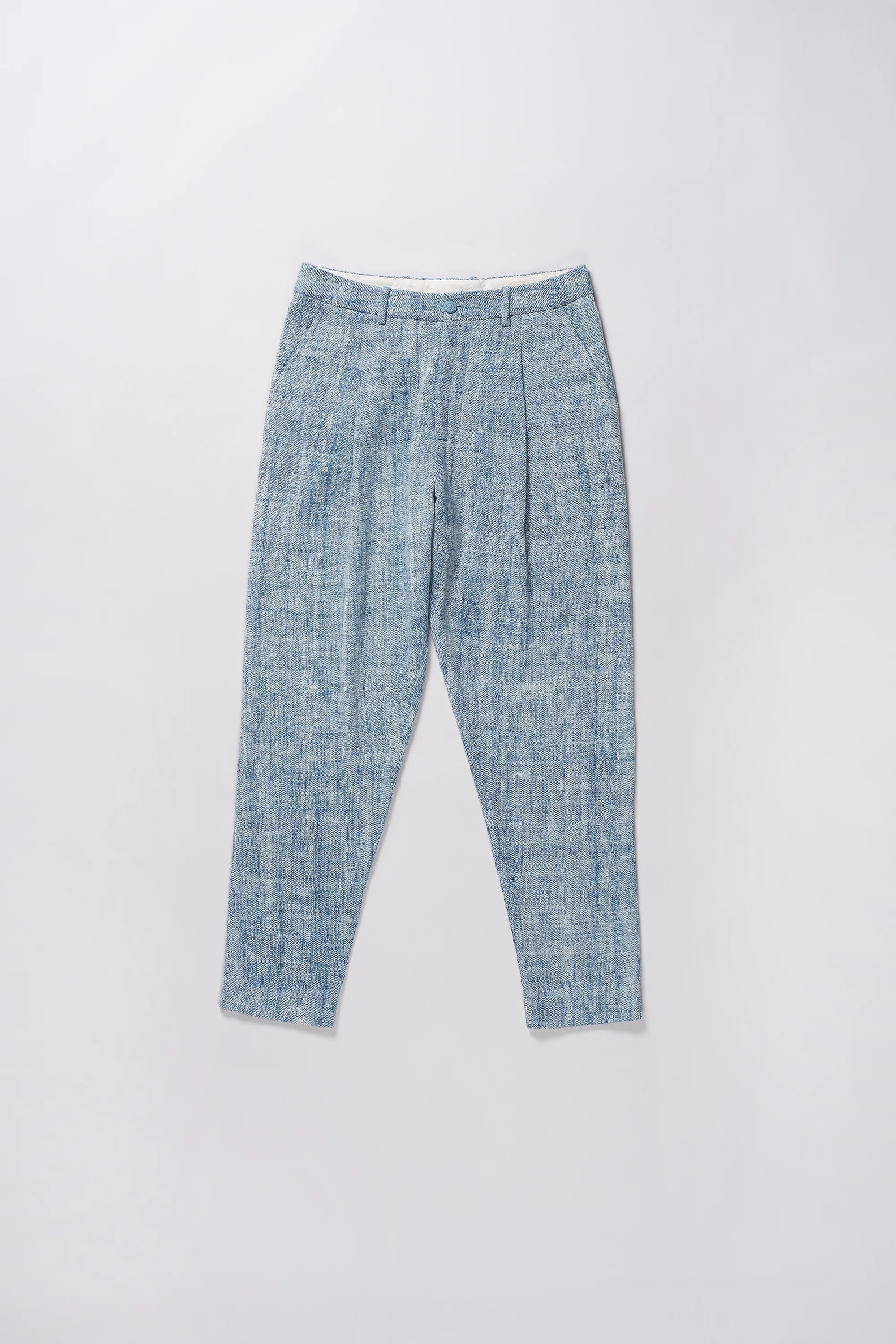 Turquoise cotton pant