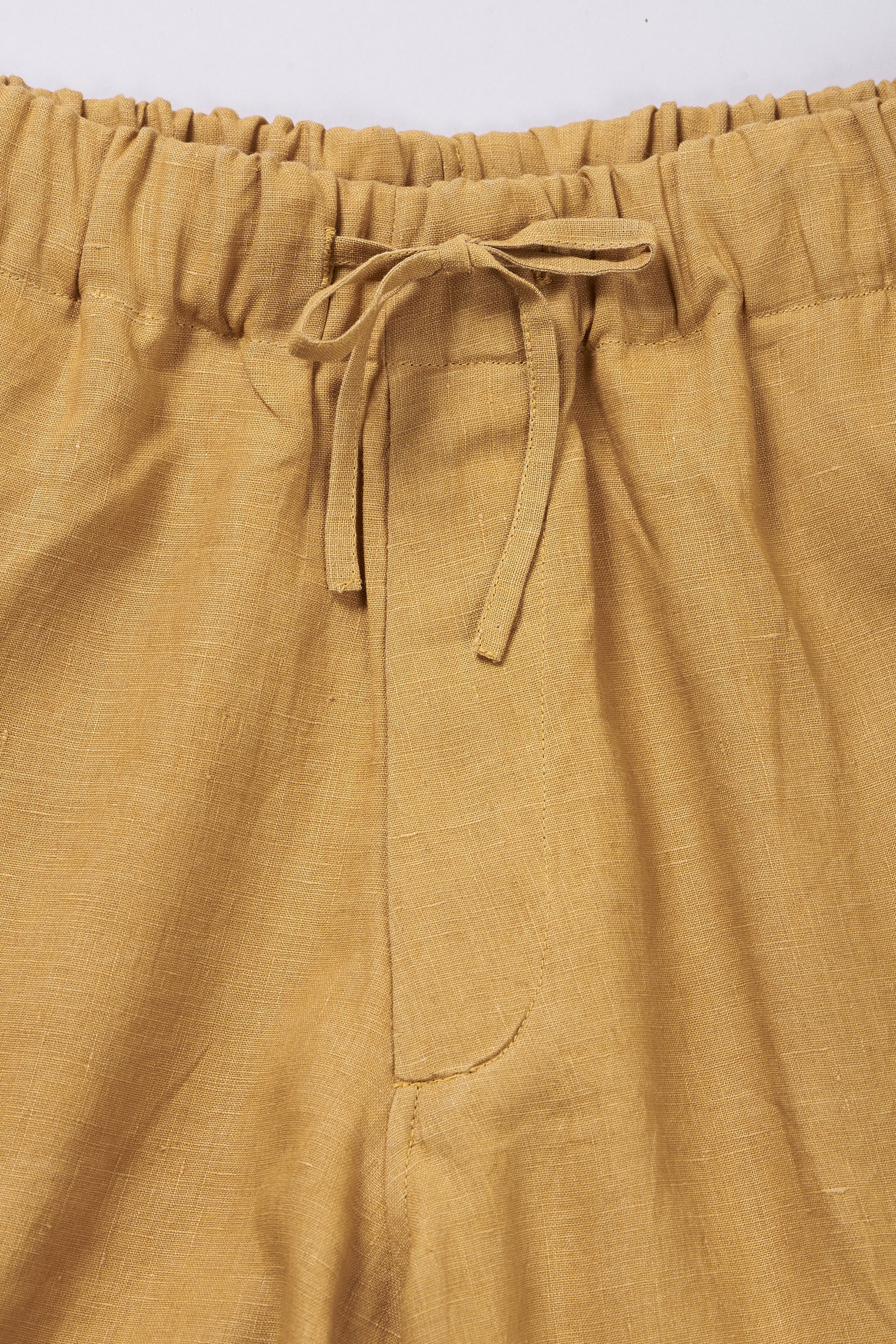 Fabric close-up with drawstring