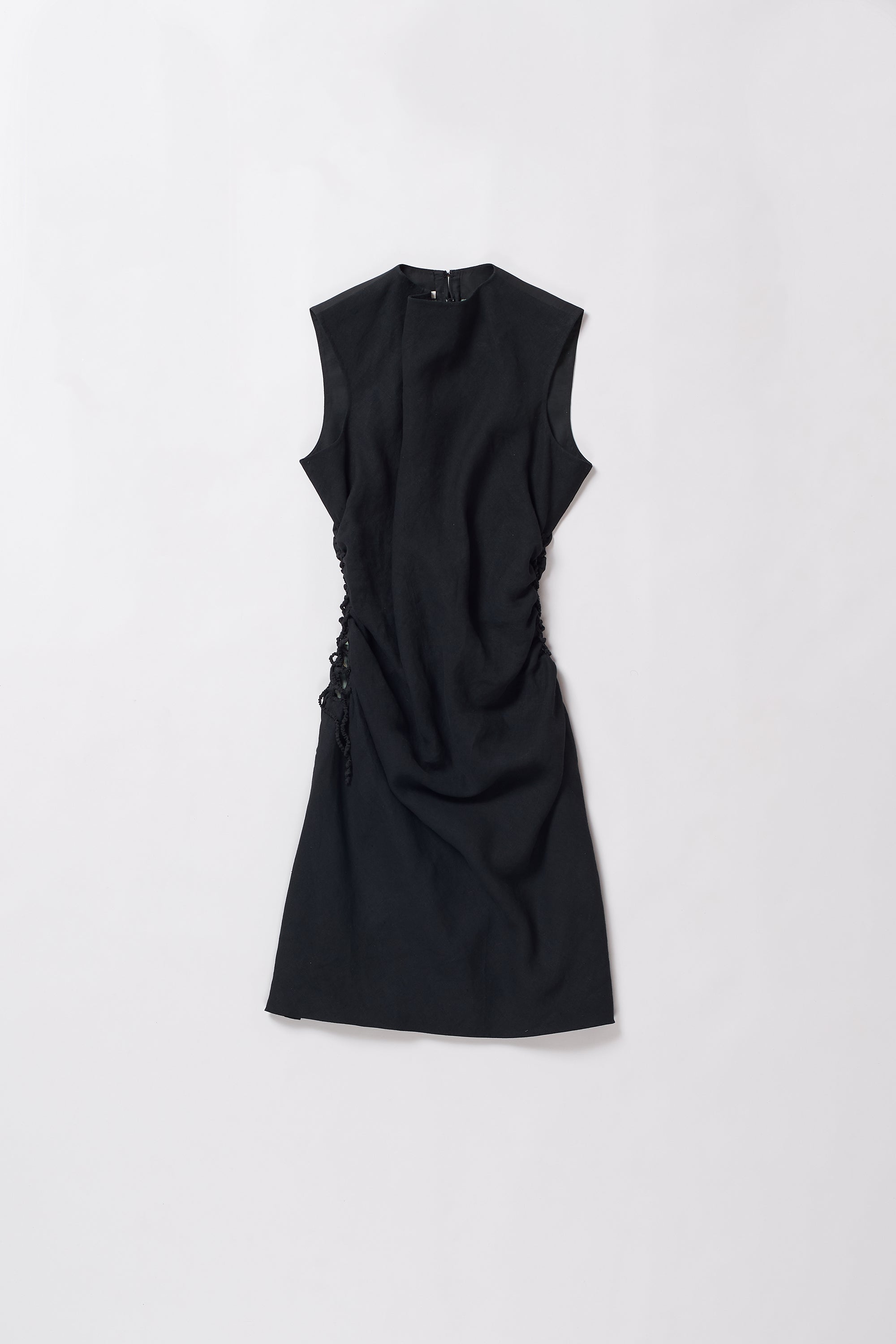 Front image of a black dress