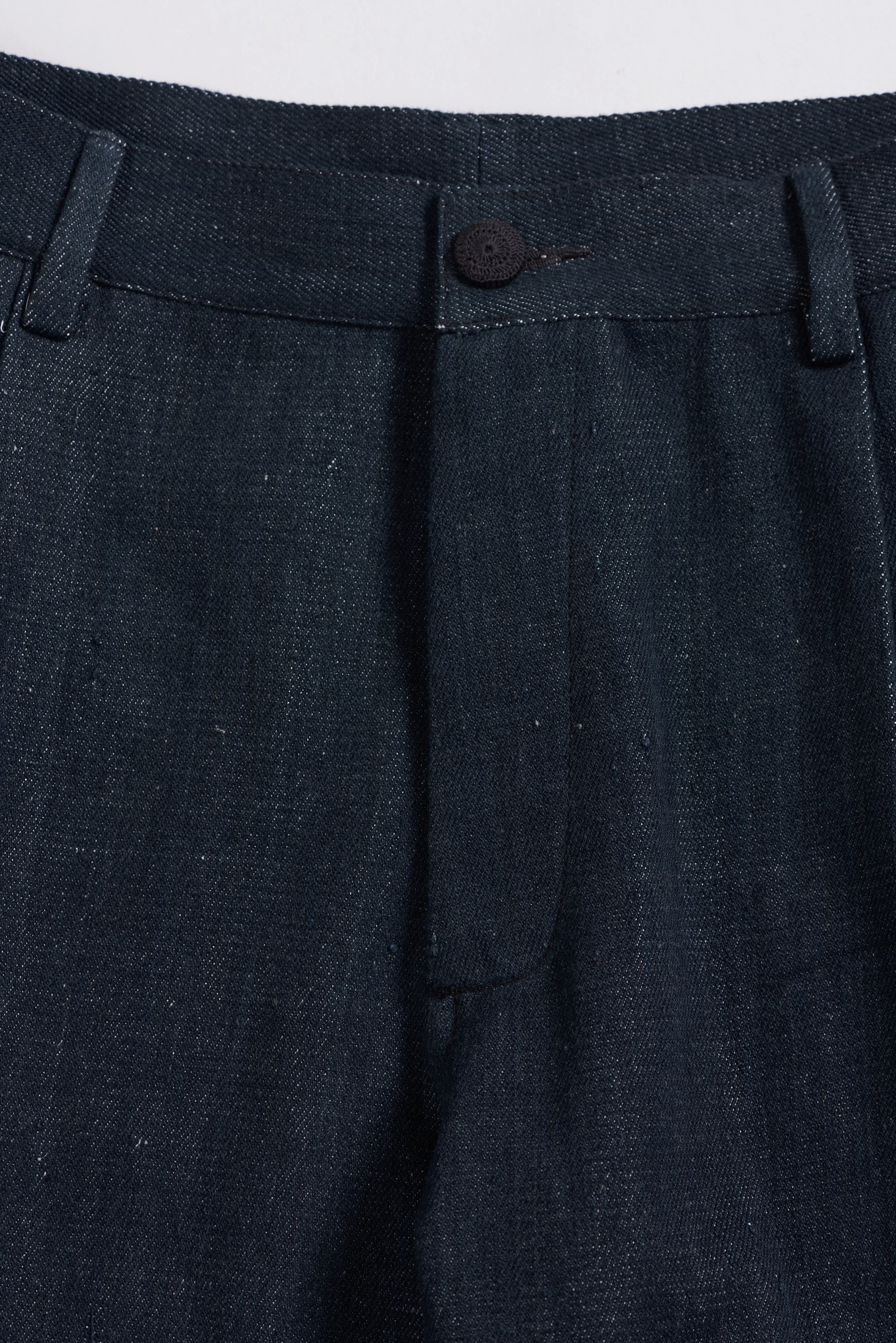 Fabric close-up with button
