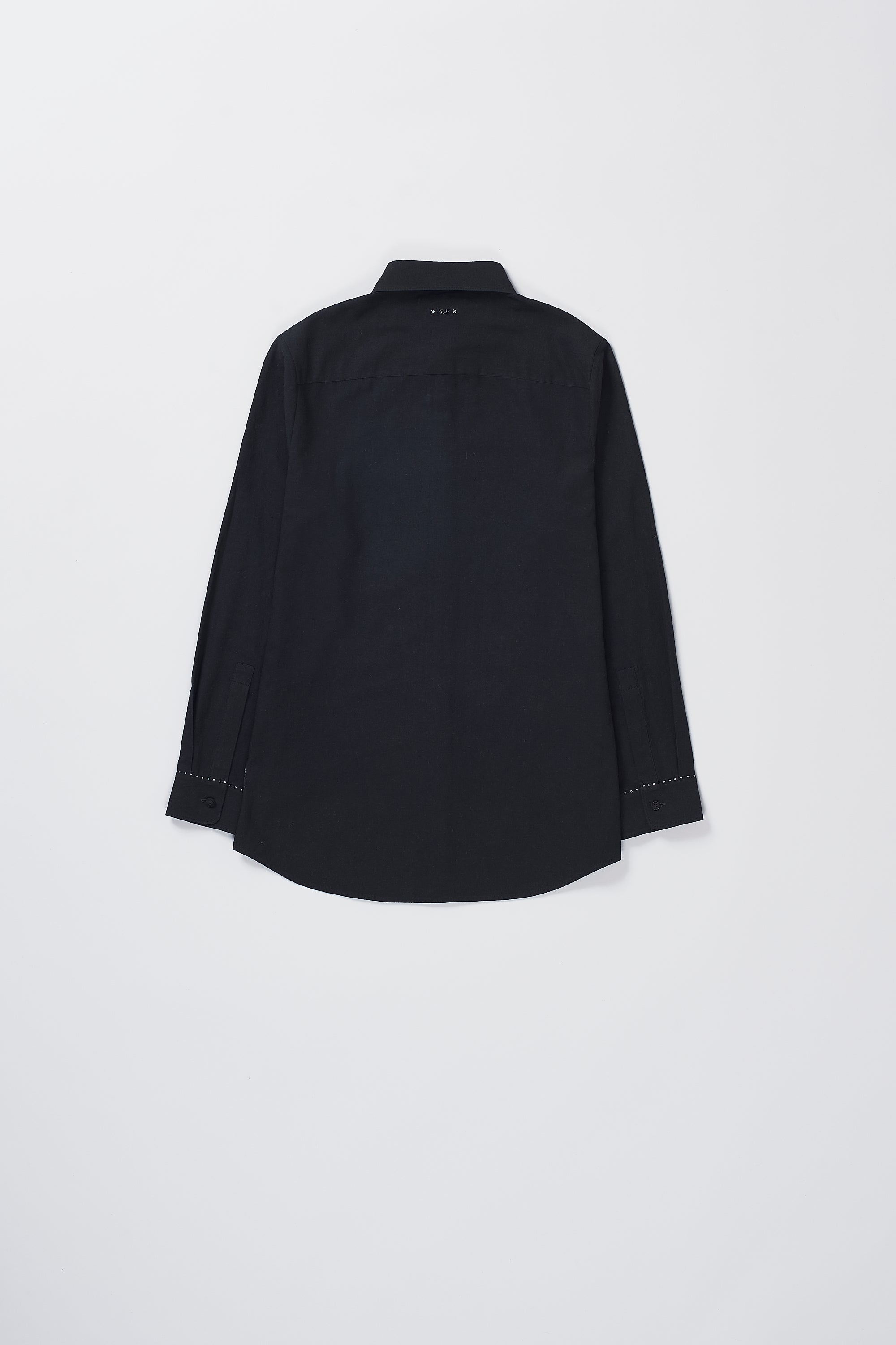 Back image of a black shirt