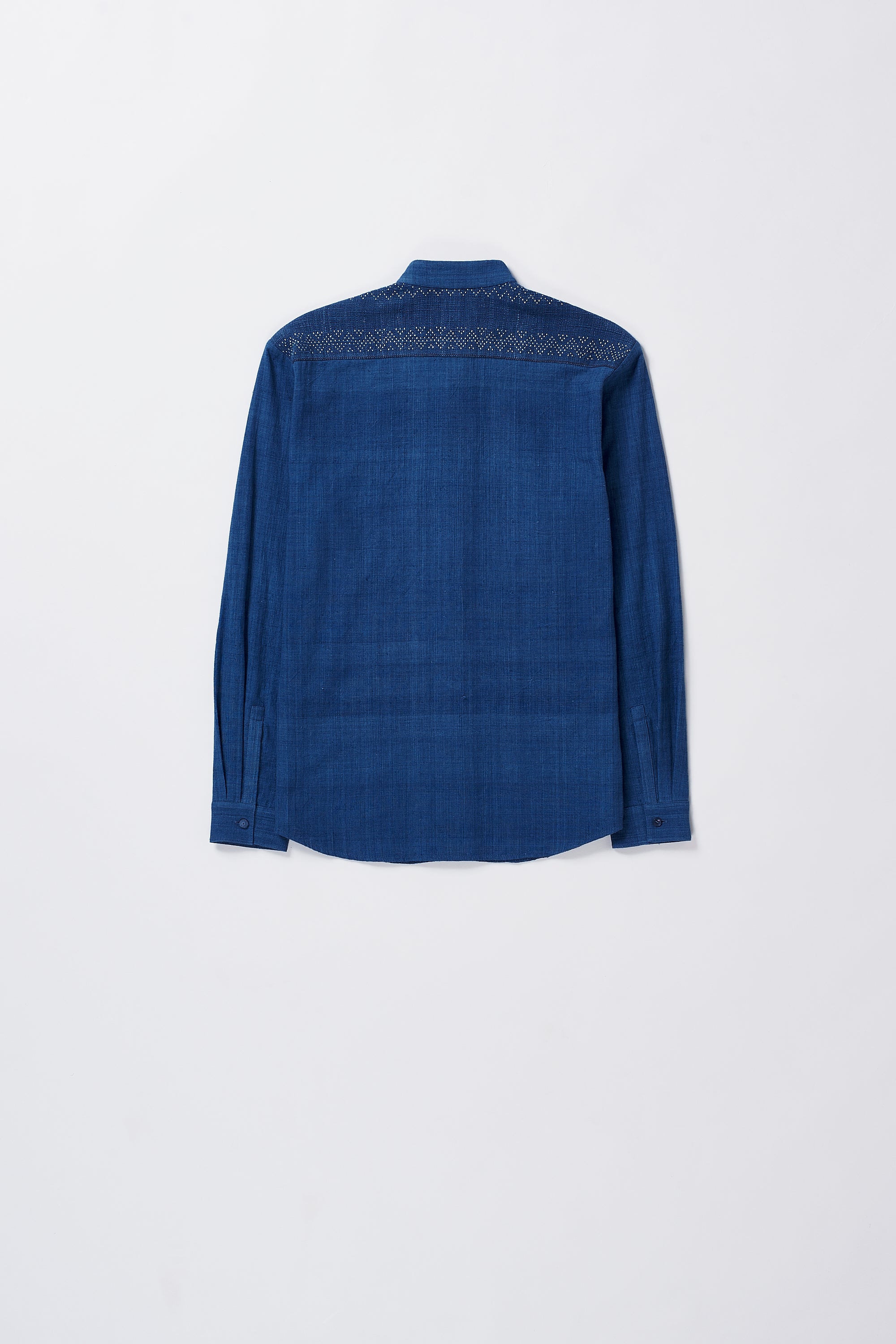Indigo tangaliya full-sleeves shirt