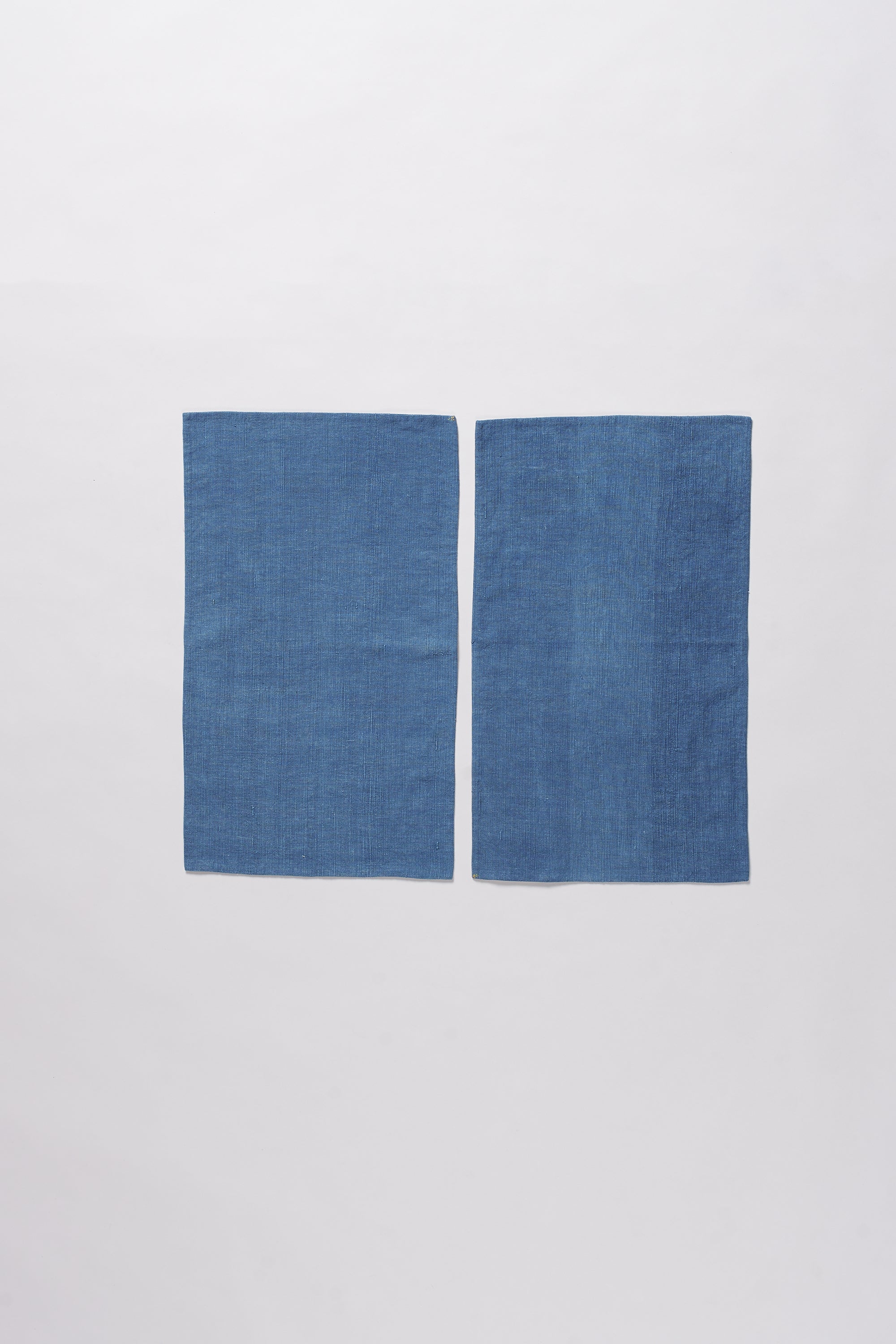 Light indigo towel with set of 2 pieces