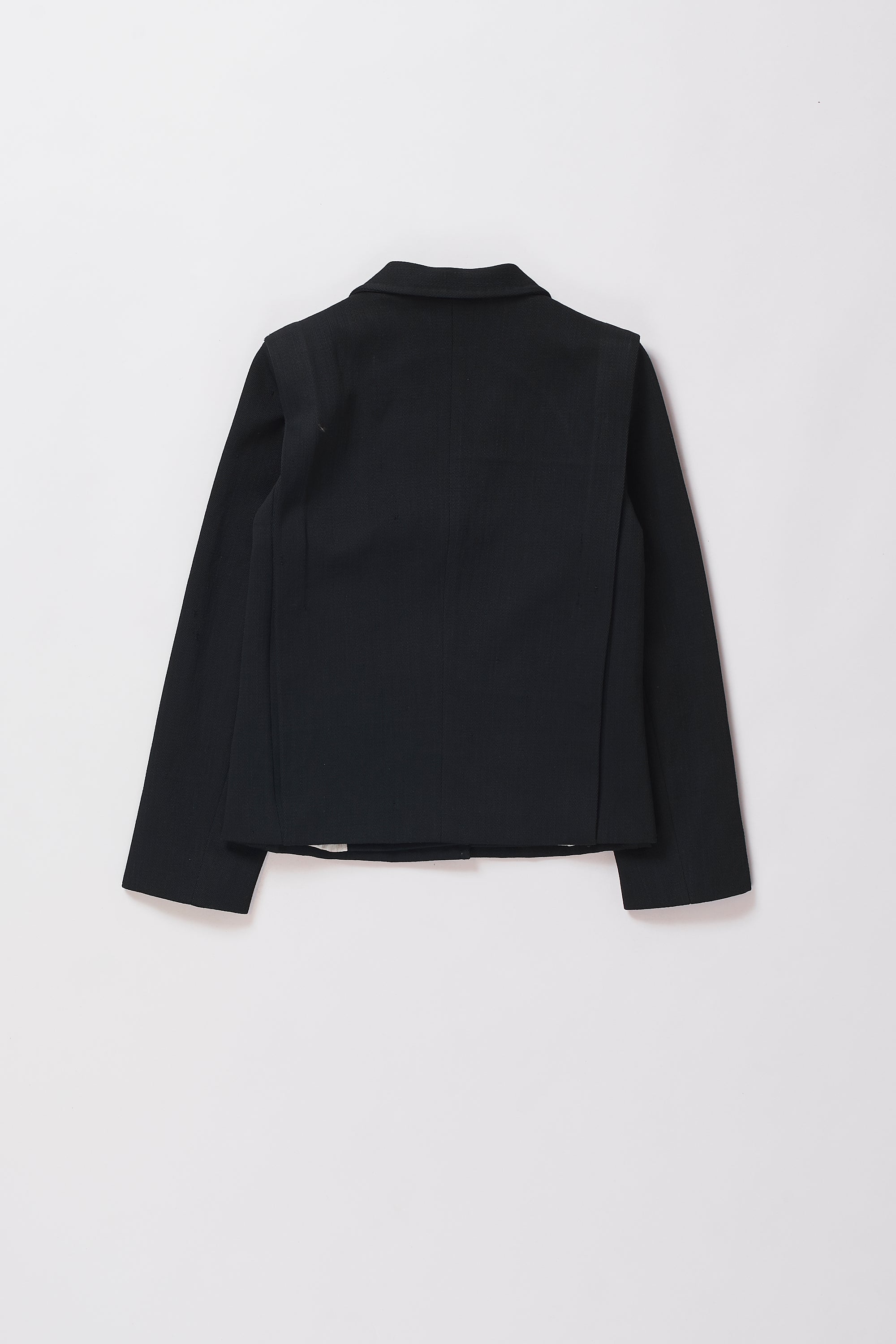 Back image of black jacket