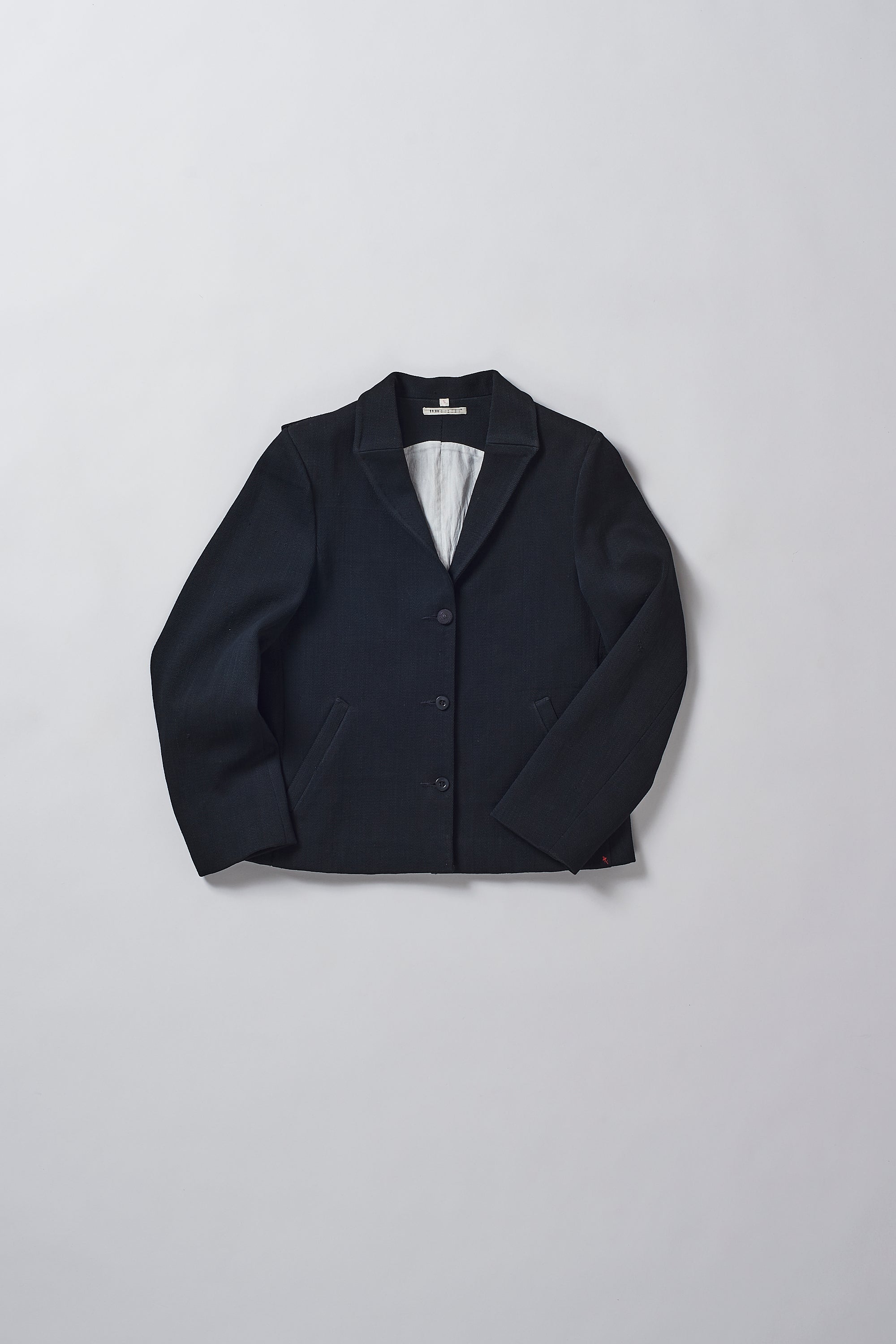 Front image of black jacket