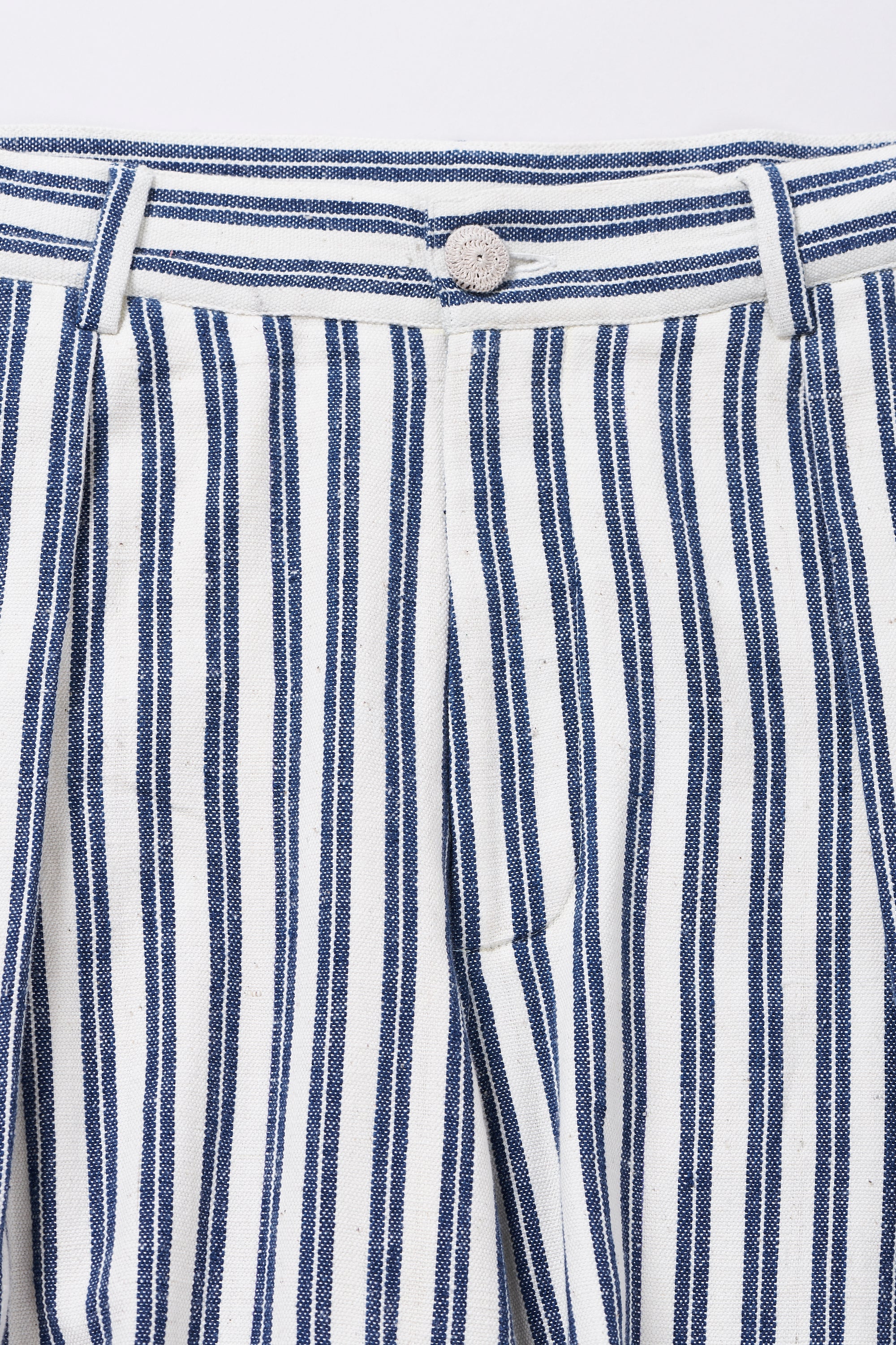 Fabric close-up with button
