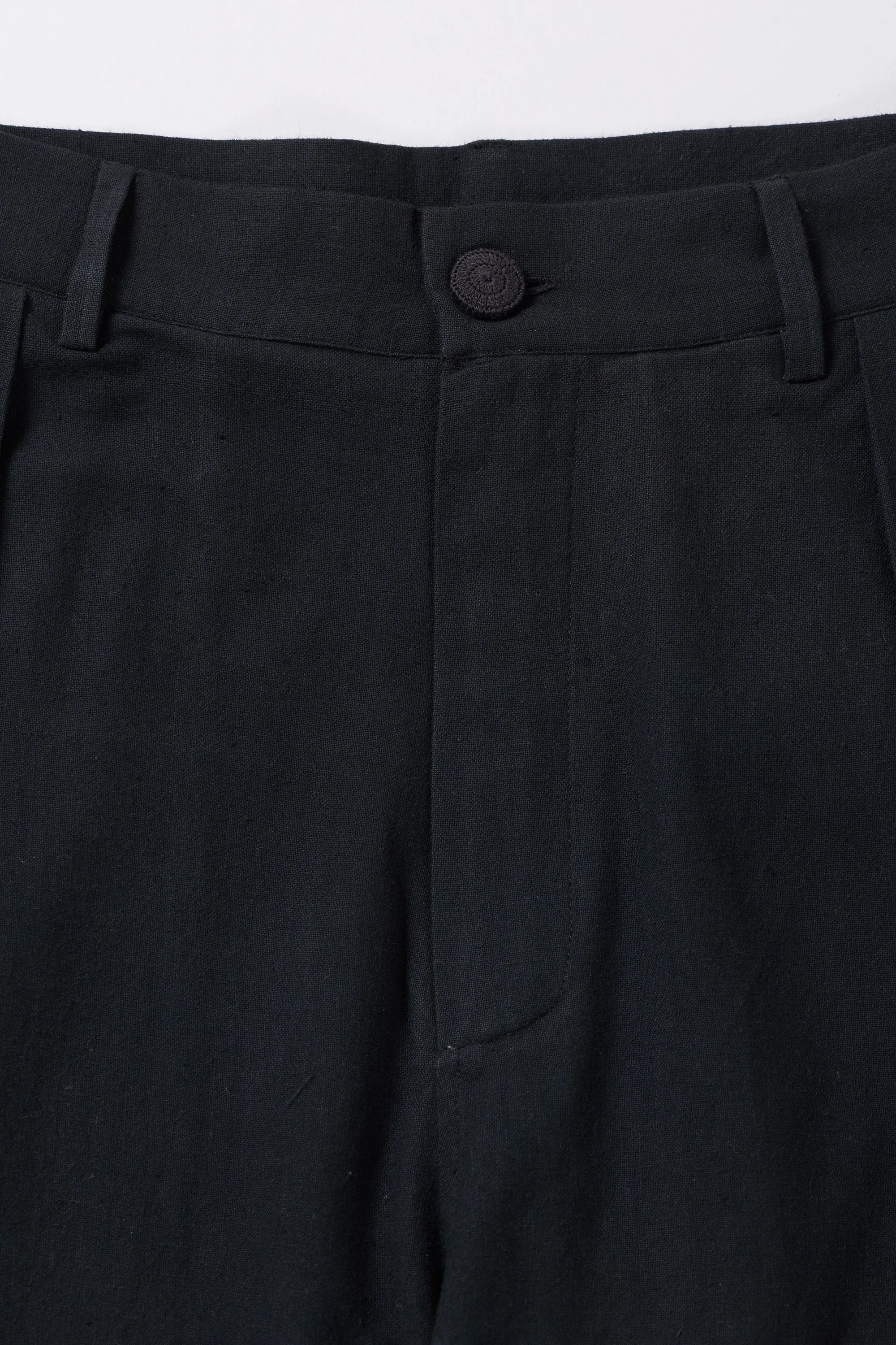 Fabric close-up with button