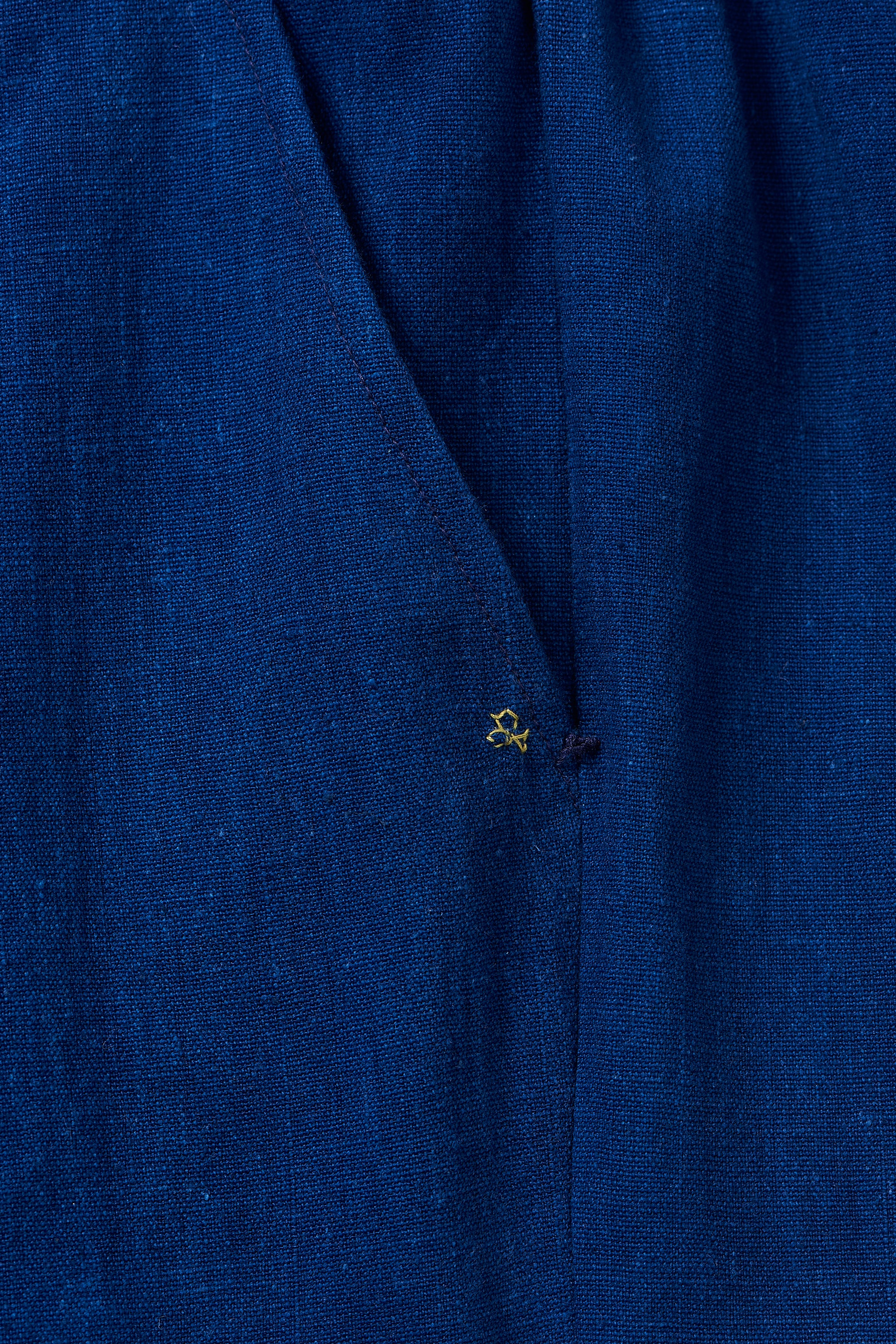 Fabric close-up with pocket and pehchan