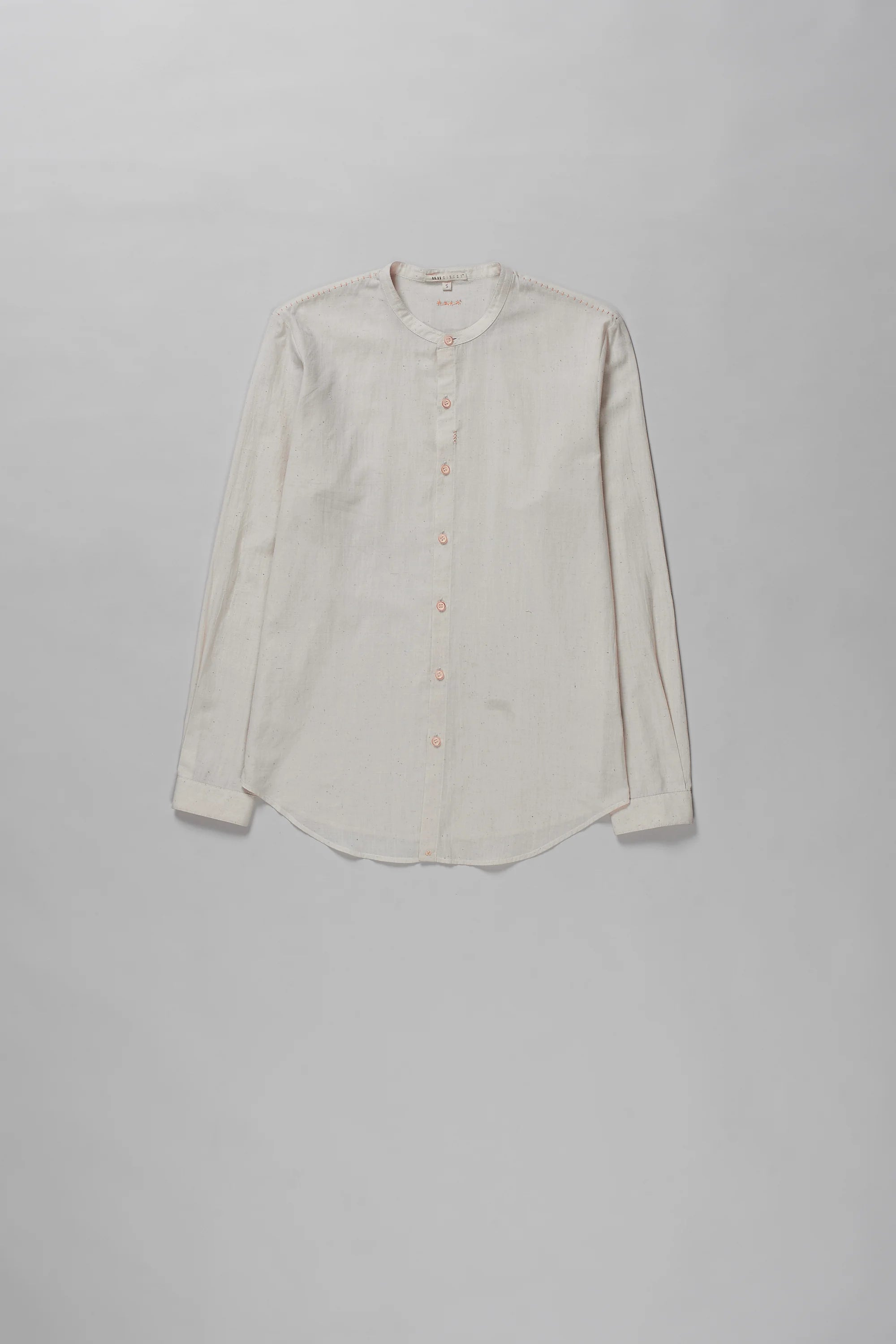 Ecru cotton shirt