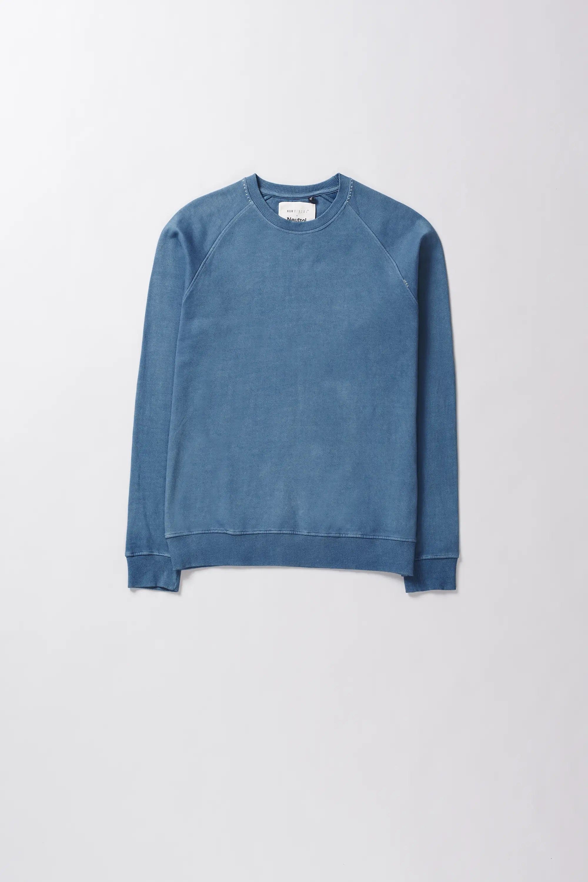 Powder blue sweatshirt with full-sleeves