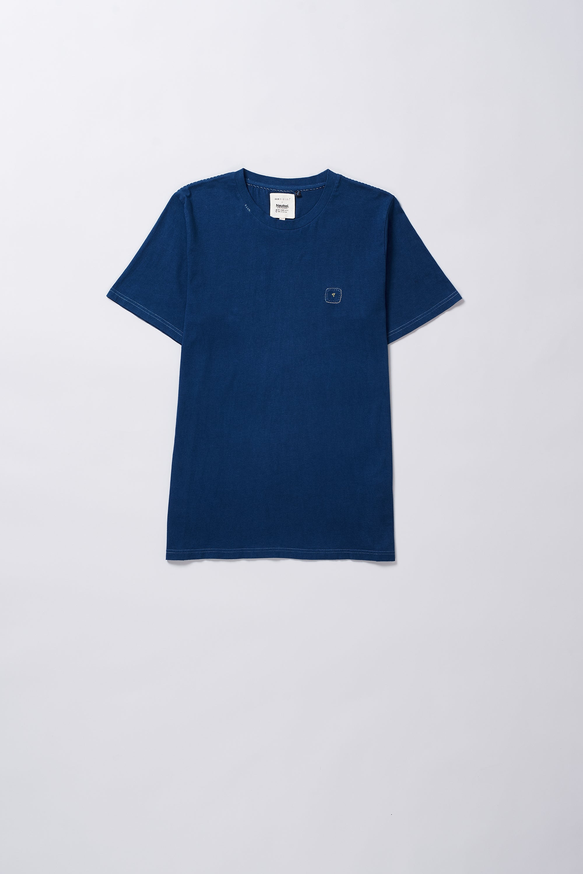 Medium indigo cotton t-shirt