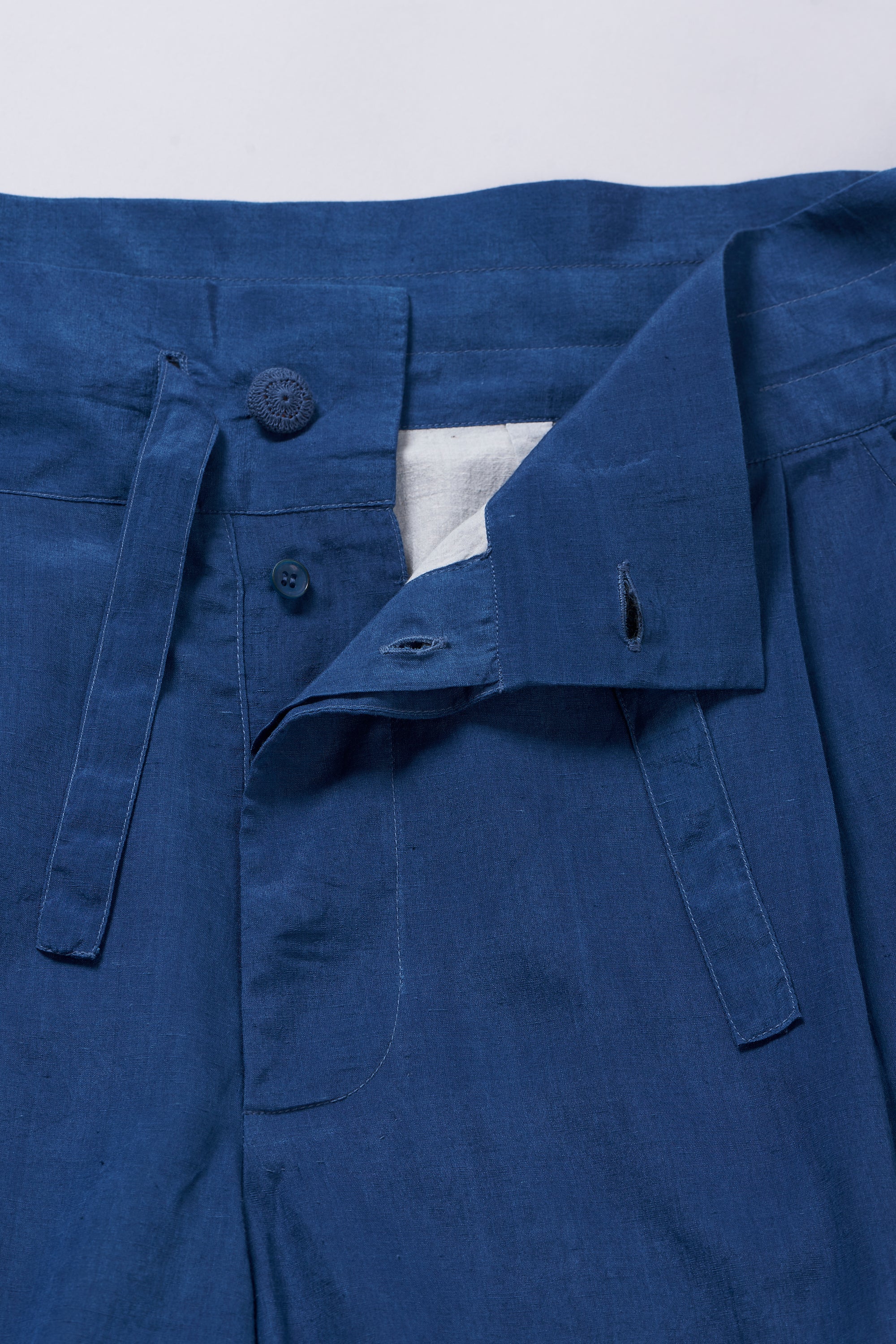 Fabric close-up with button