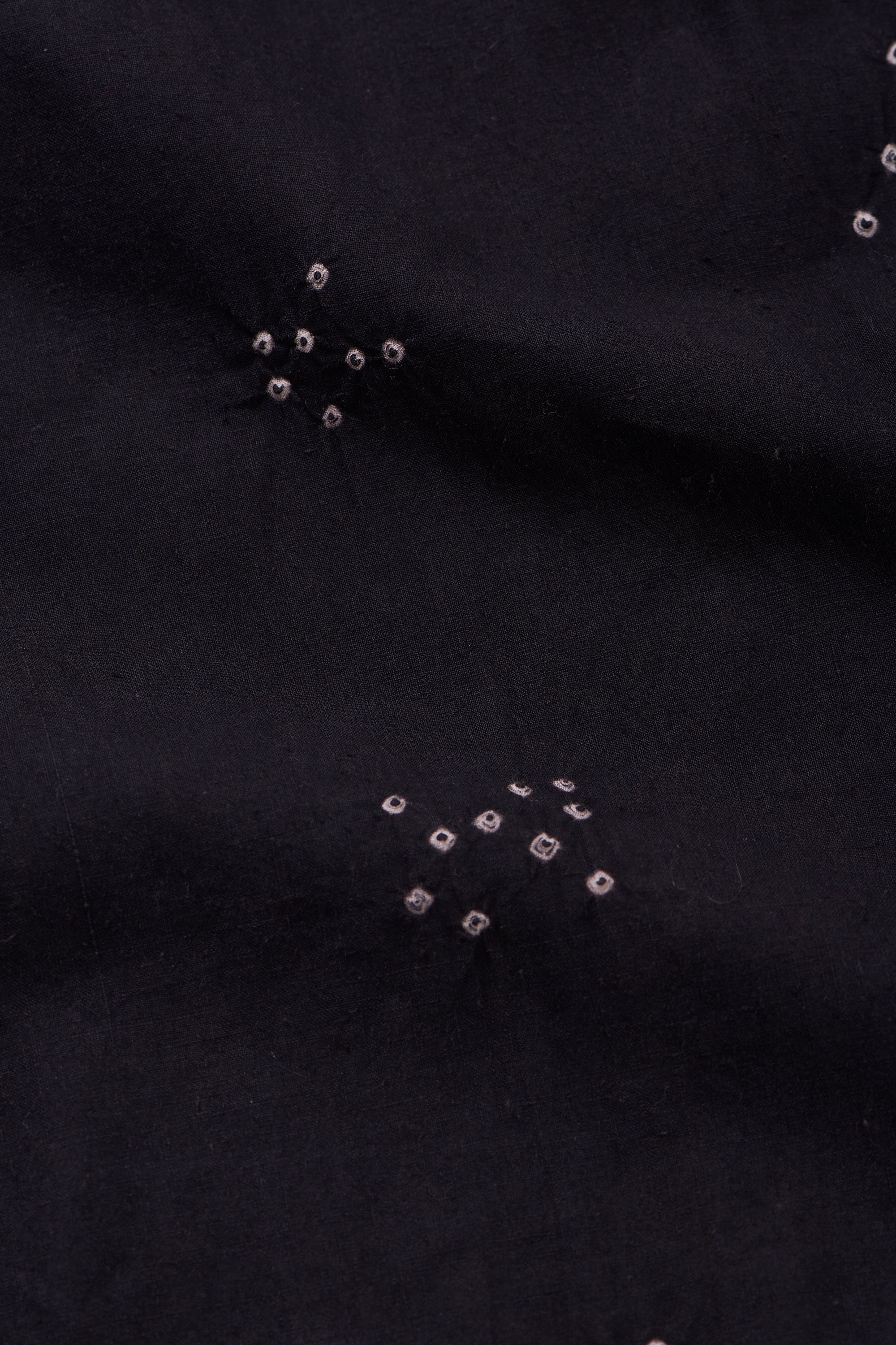 Fabric close-up with bandhani 