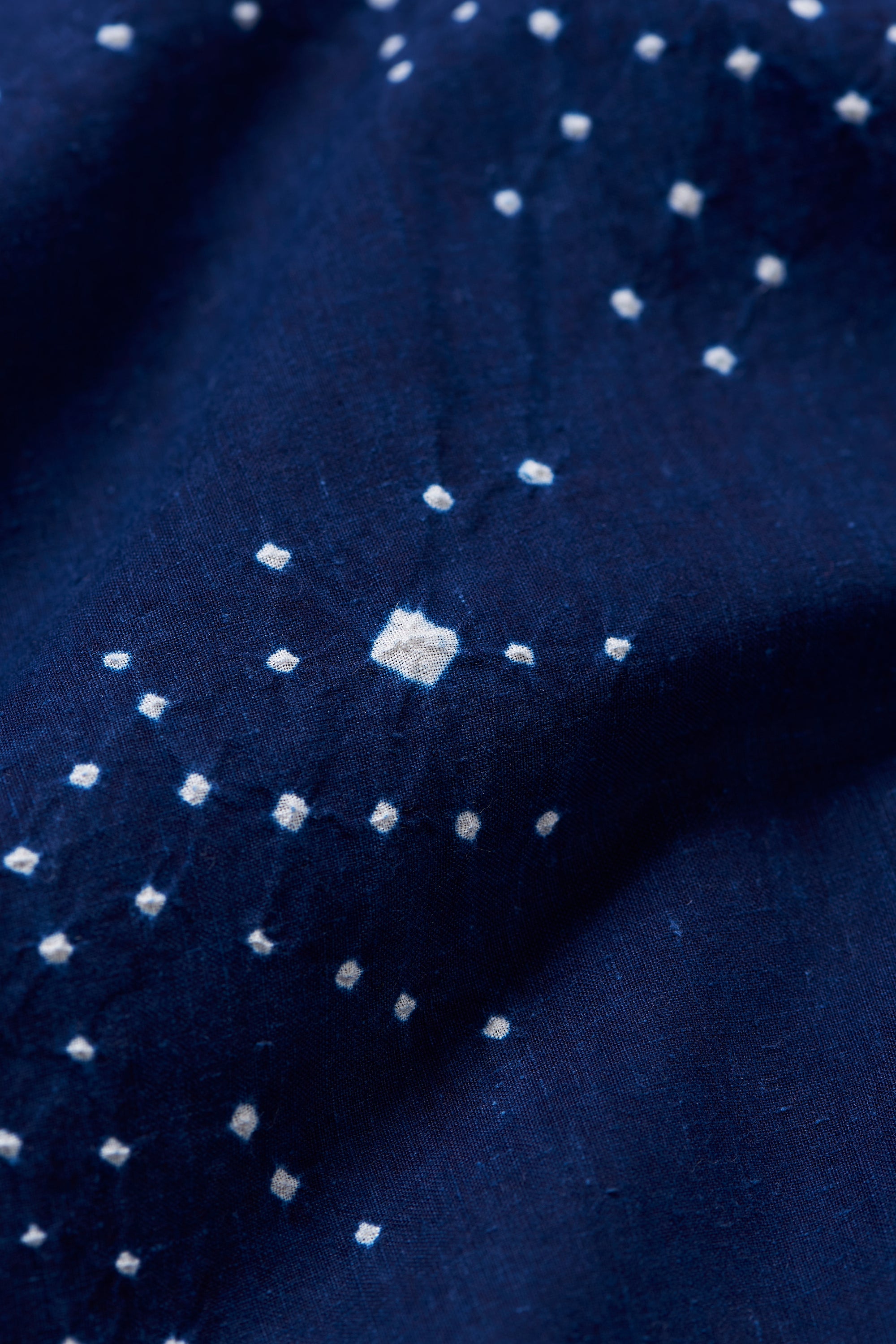 Fabric close-up with bandhani