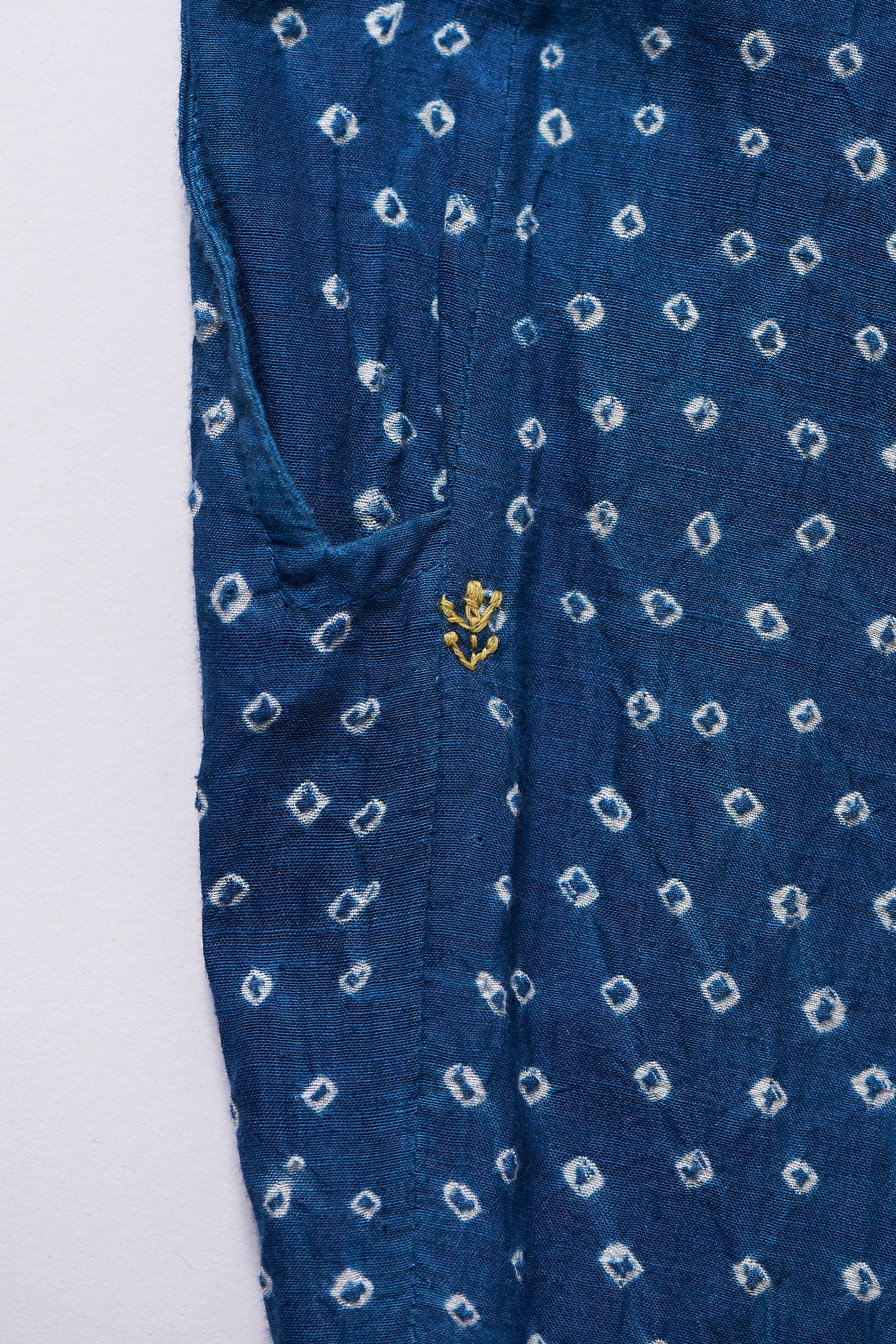 Fabric close-up with pocket